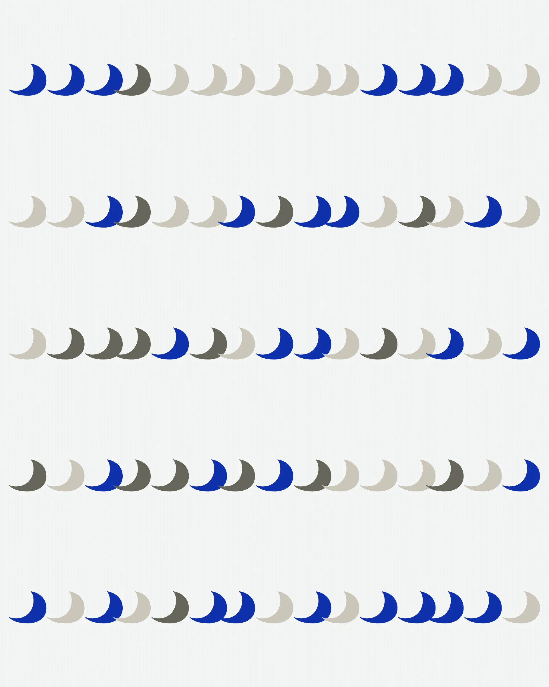 Abstract typographic elements slide together to create new characters. In some compositions, a single character is featured. In others, characters string together to form words and sentences, which the algorithm shapes into often-familiar layouts.

The type designer Gerard Unger said “it is almost impossible to look and read at the same time”. Asemica invites you to look without the burden of legibility.

Created by Emily Edelman, Dima Ofman, and Andrew Badr. Command-S to download a vector file. Live token best viewed in Chrome.