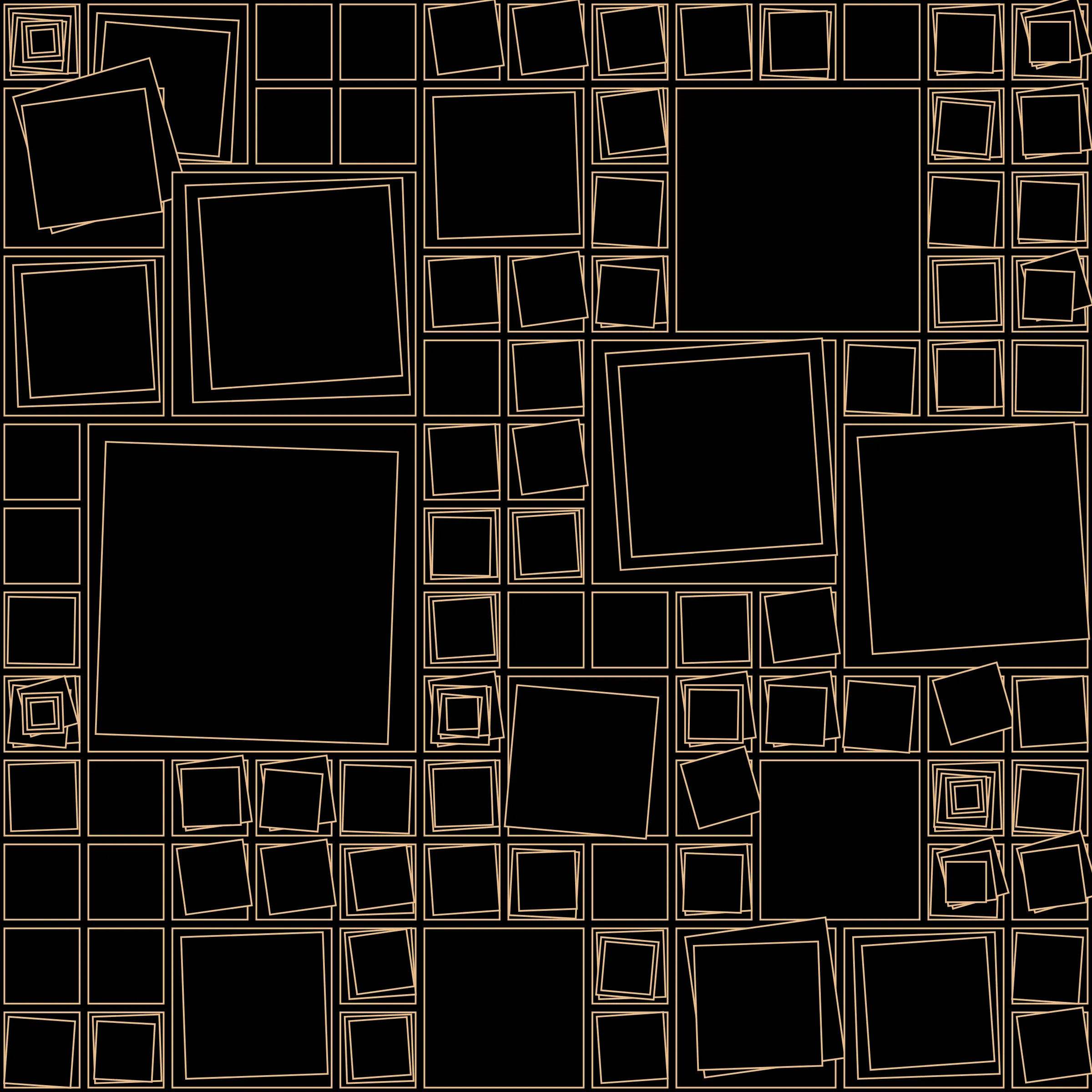 My interpretation of Aerial View is a bird's Eye View over a city block with illuminated/twisted buildings and light trails. It uses an on-chain stored algorithm to represent the generative artwork based on a hash. Each Aerial comes with different distances, building elevations, rotations and colors. Welcome to my genesis project and the first step on my on-chain journey!