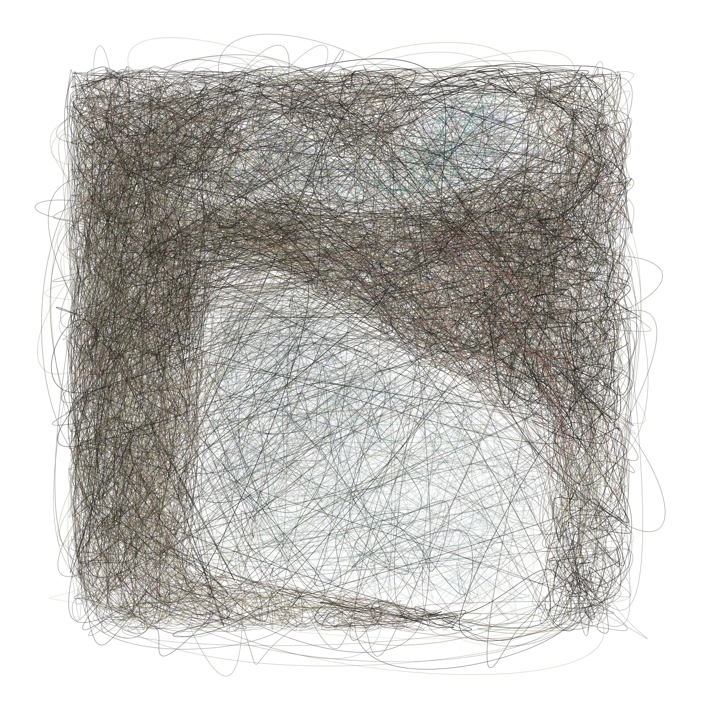 Scribbles on Scribbles on Scribbles ➿ This series is an exploration of chaos and order – how seemingly random movements in the microscopic scale can be more than meets the eye. Simple guiding rules transfigure chaotic movements into beautiful order. Life, as we know it, can be expressed in a similar fashion. Our decisions, unexpected occurrences, and even our seemingly meaningless place in the Universe are not just mere coincidences, but providential orchestrations of the Designer. [ Mints will be sold via a dutch auction. Starting price will be set at 3eth and decrease every 5 minutes with a resting price of 0.25eth. i.e.
3eth, 2.5eth, 2eth, 1.5eth, 1.25eth, 1.0eth, 0.75eth, 0.5eth, 0.25eth ]
