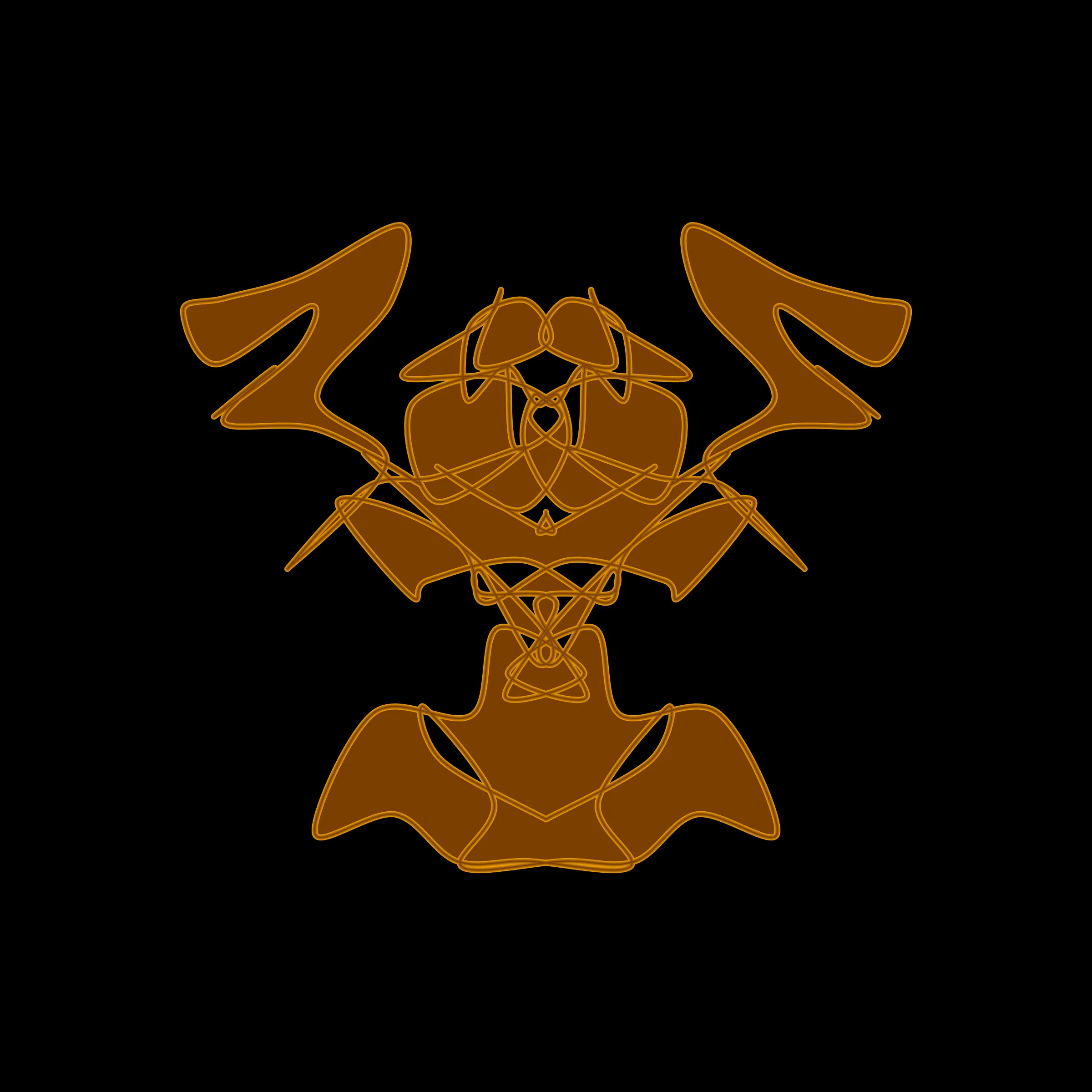 A cryptoart collectible series to indulge the irrepressible human compulsion for pareidolia. This algorithmic homage to Hermann Rorschach's inkblot perception test will help you externalize your inner world onto the sometimes elegant, sometimes inchoate curves of a unique, one-of-a-kind, ownable cryptoblot on the Ethereum blockchain. What will YOUR cryptoblot reveal about you?
