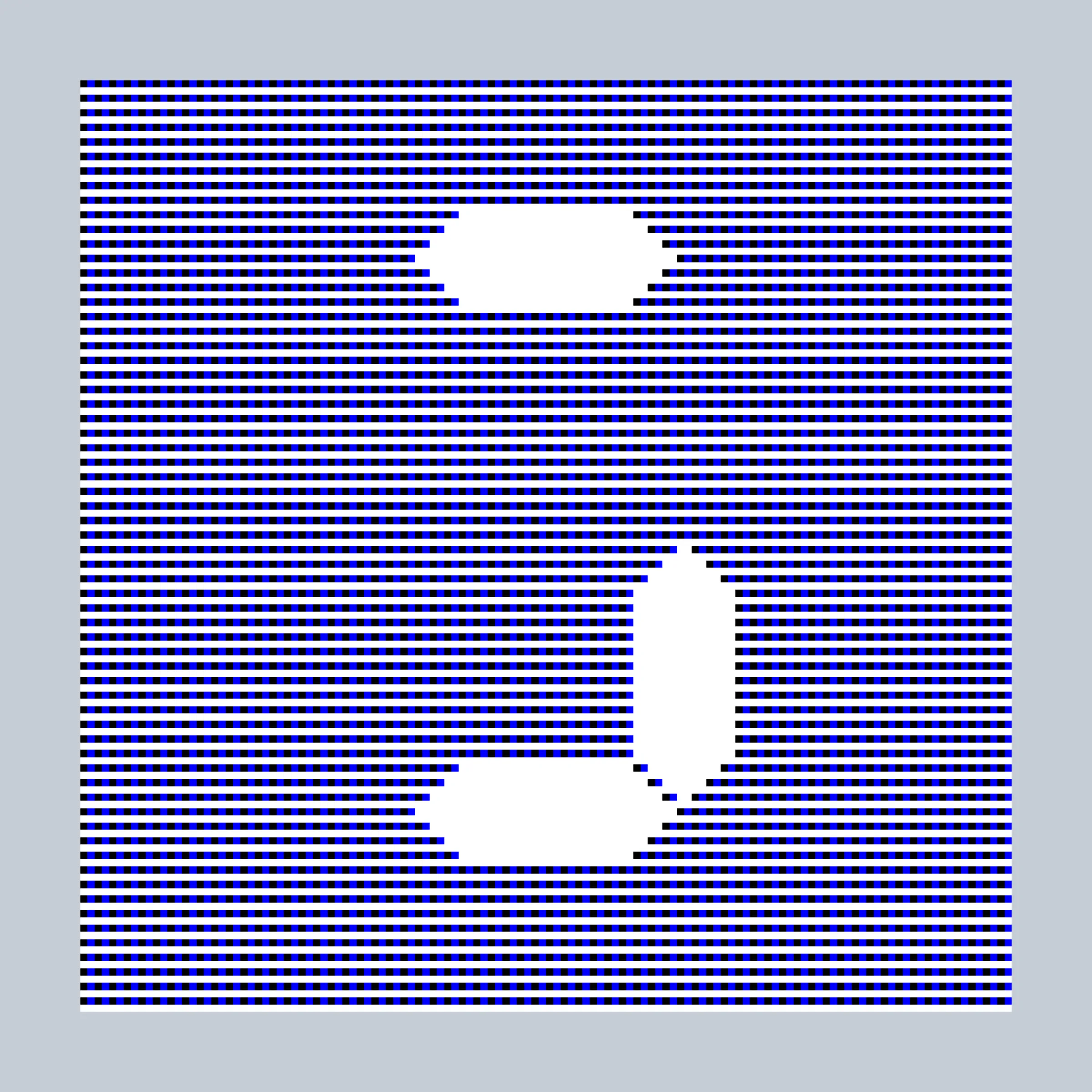 The essence of all things digital is– the bit. One or Zero. On or Off. Where digital becomes analog. This piece pays tribute to our digital legacy of 8-bit color and 7-segment LED displays– technological limitations which are mirrored in the constraints of putting art on the blockchain. Although the image represents the art, the art of the token itself is the code– which renders everything bitwise, pixel by pixel, all contained within 27-bits of information.