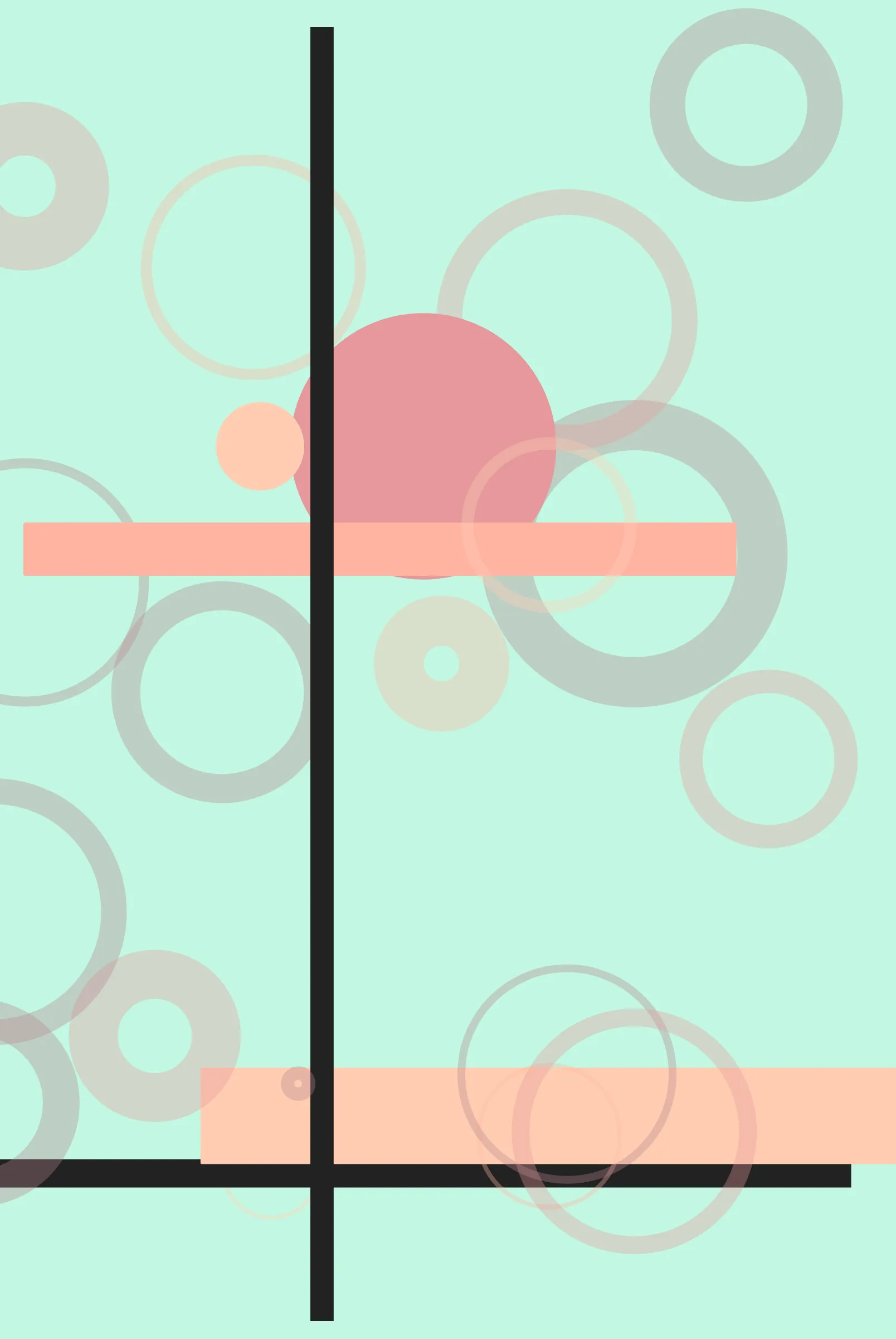 Exhibit 3291 is an ode to the Bauhaus art and design philosophy and style. The Bauhaus design movement started in the early 20th century by Walter Gropius. Bauhaus art and design is recognized by its unique approach to architecture and design noted especially for a program that synthesizes technology, craftsmanship, and design aesthetics. The Bauhaus style is recognized by it's simplicity, pure lines, and geometric shapes, combined with primary-colored chromatic palettes. 

Exhibit 3291 (E.3291) humbly and with honor continues in this timeless tradition. Each mint embraces “ little ornamentation and focuses on balanced forms and abstract shapes ', Exhibit 3291 takes its cue from the classic 1923 Bauhaus Exhibition poster. Using this composition as a template, E.3291 generates unique pieces of art steeped in the Bauhaus tradition. Each E.3291 has a color scheme and variations on the template, including additional lines, shapes and outlines. 

It is my hope that as a collector you feel part of this historic art and design movement.

To request a print, please visit https://www.cryptobauhaus.com/exhibit-3291