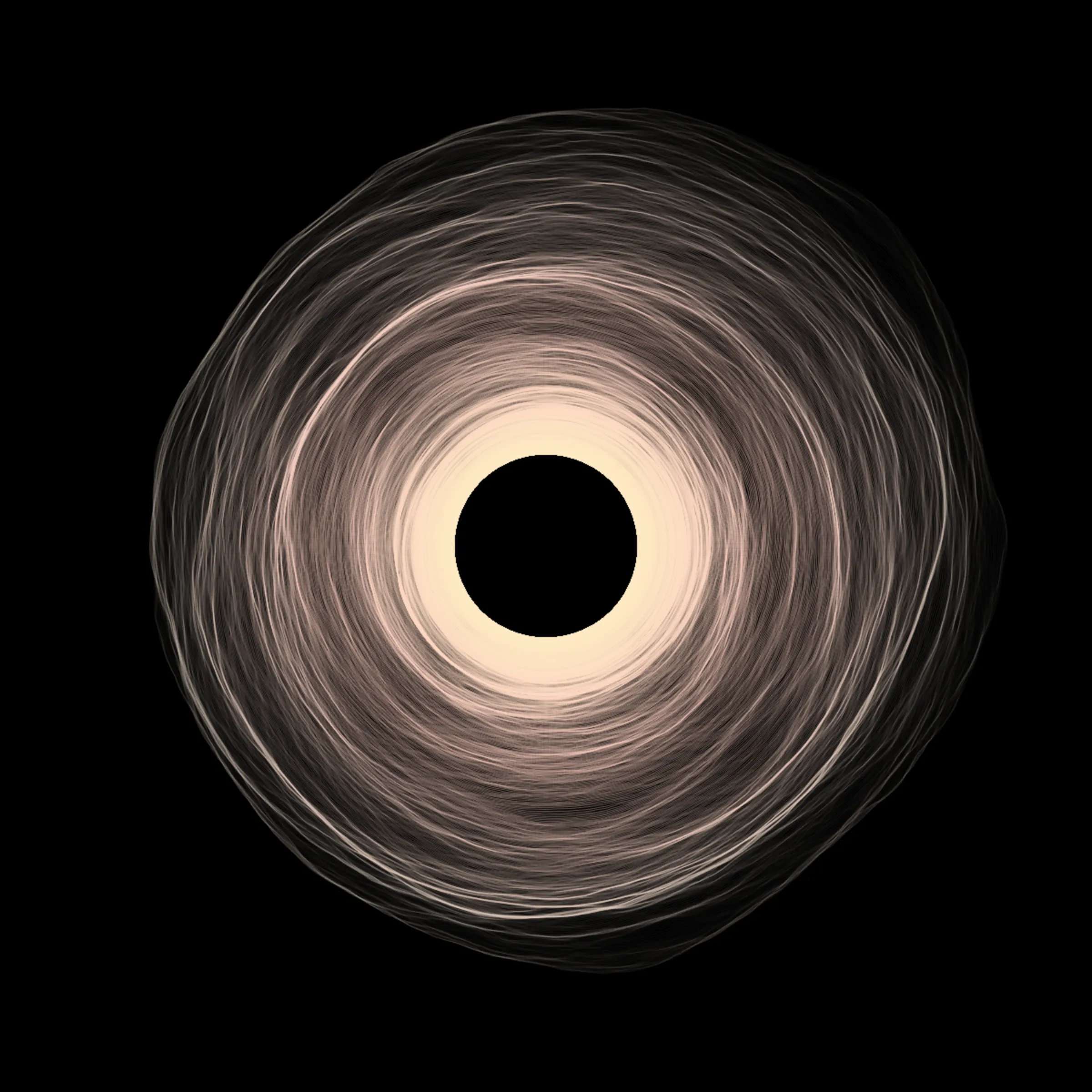 Every Singularity is unique. Each form’s properties; Symmetry, Chaos, Mass, Force and Turbulence are driven by data extracted from the transaction hash.