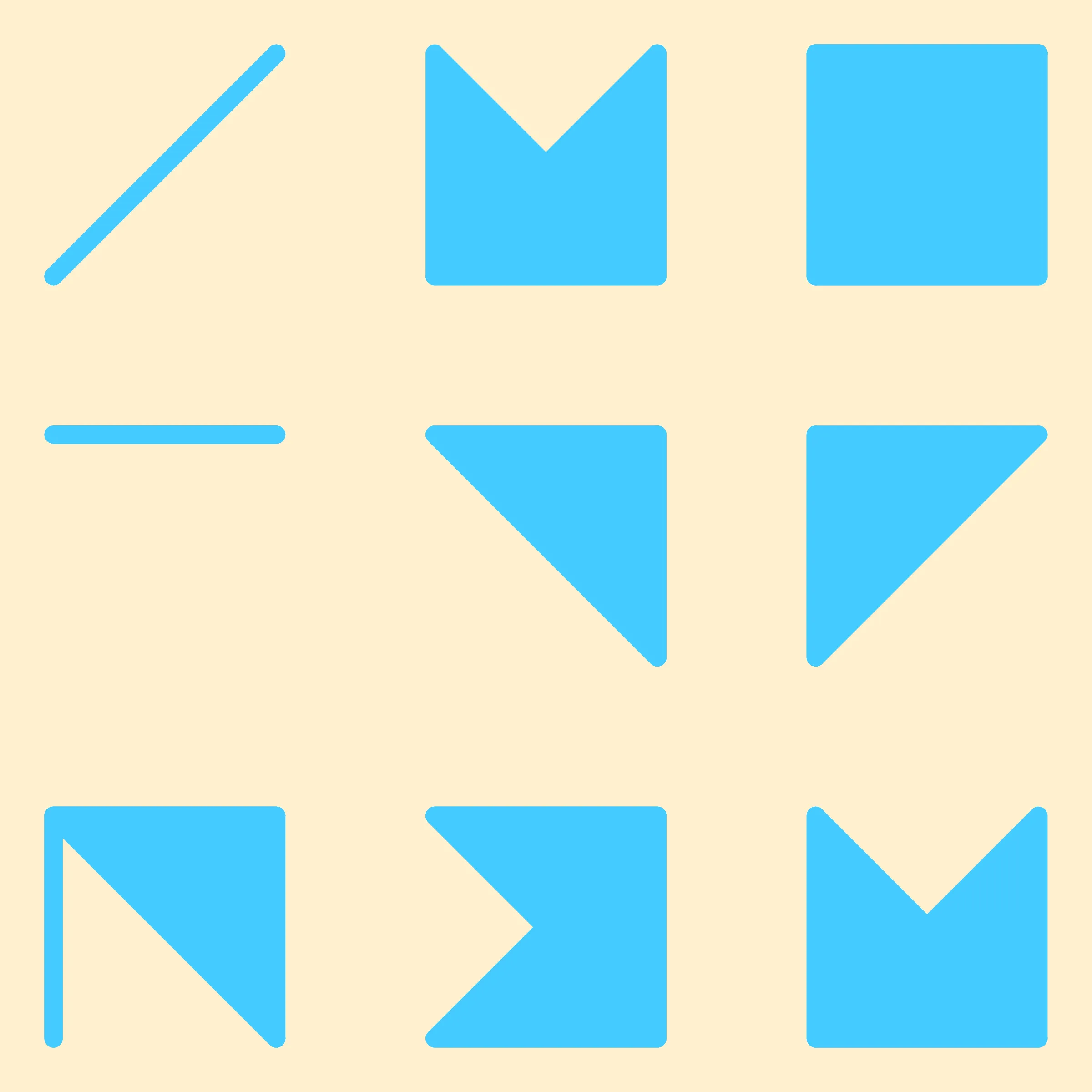 Simple rules - complex patterns. An exploration of abstract variation through generative symbols.