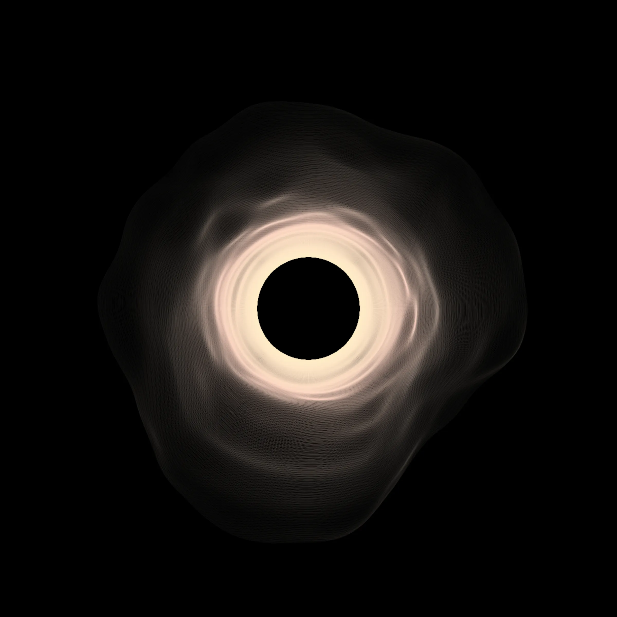 Every Singularity is unique. Each form’s properties; Symmetry, Chaos, Mass, Force and Turbulence are driven by data extracted from the transaction hash.