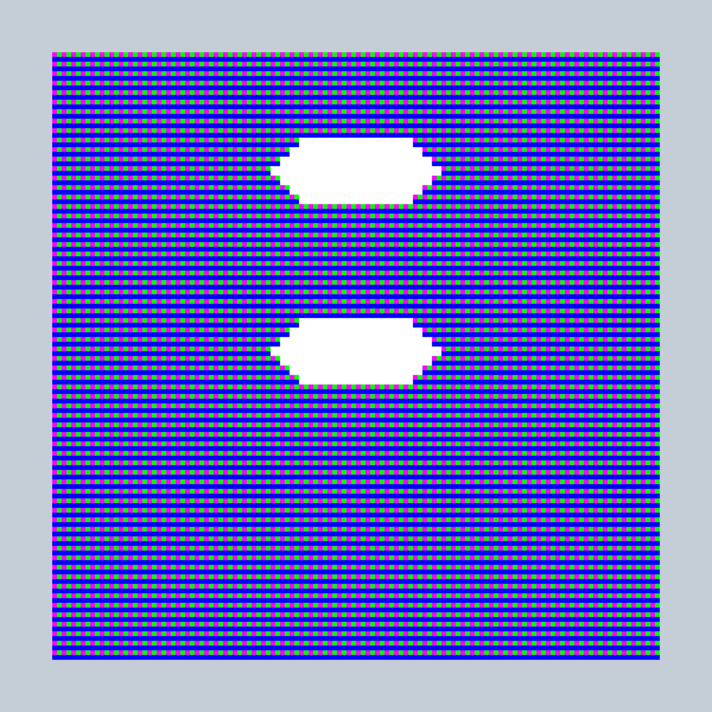 The essence of all things digital is– the bit. One or Zero. On or Off. Where digital becomes analog. This piece pays tribute to our digital legacy of 8-bit color and 7-segment LED displays– technological limitations which are mirrored in the constraints of putting art on the blockchain. Although the image represents the art, the art of the token itself is the code– which renders everything bitwise, pixel by pixel, all contained within 27-bits of information.