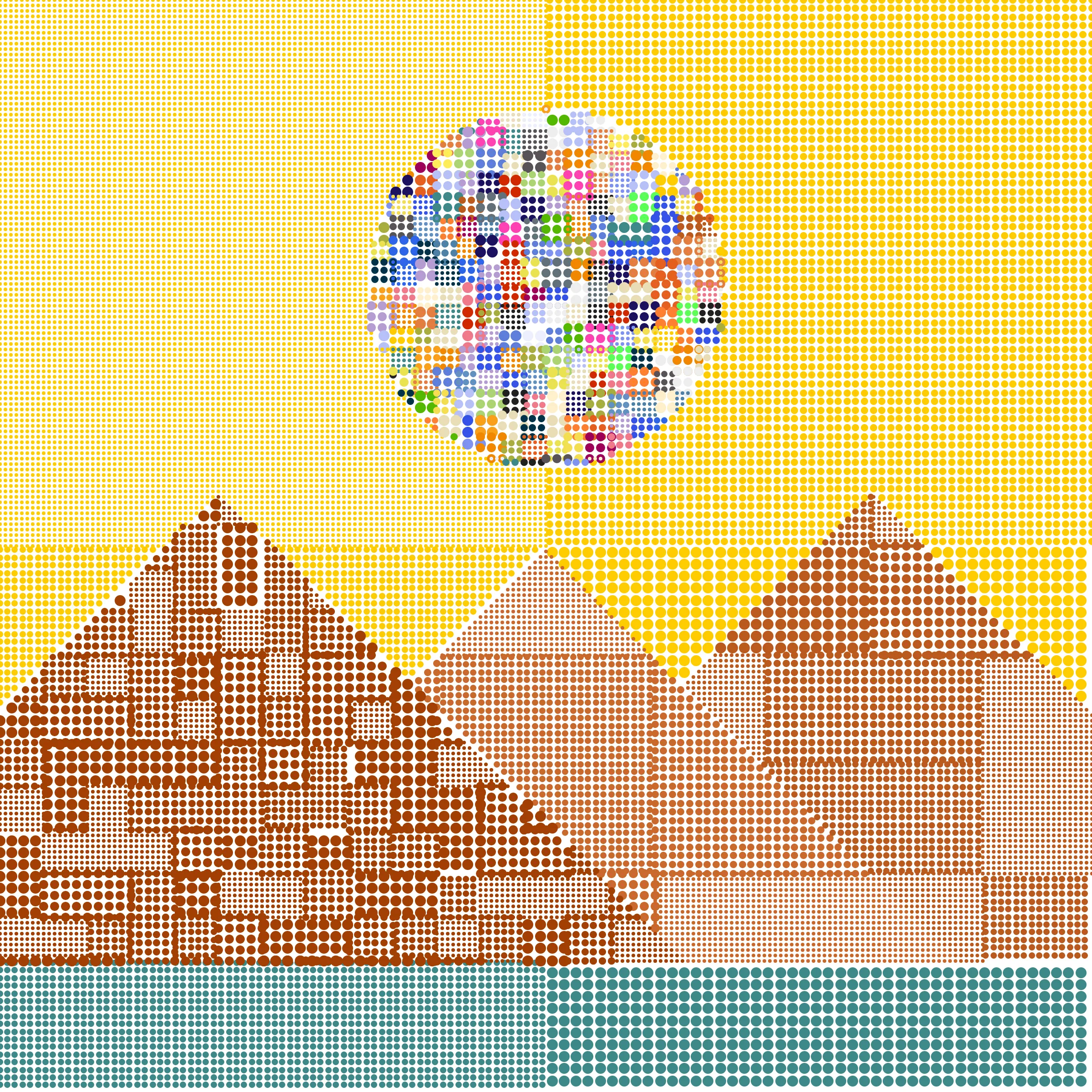 Dreamy landscapes inspired by the Rockies. 50% of the minting proceeds for Speckled Summits will be donated to GiveWell's Maximum Impact Fund (https://www.givewell.org/maximum-impact-fund). Additionally, during the Dutch auction component of the release, any net proceeds above the 0.24Ξ ending mint price will be donated as part of this donation to GiveWell.