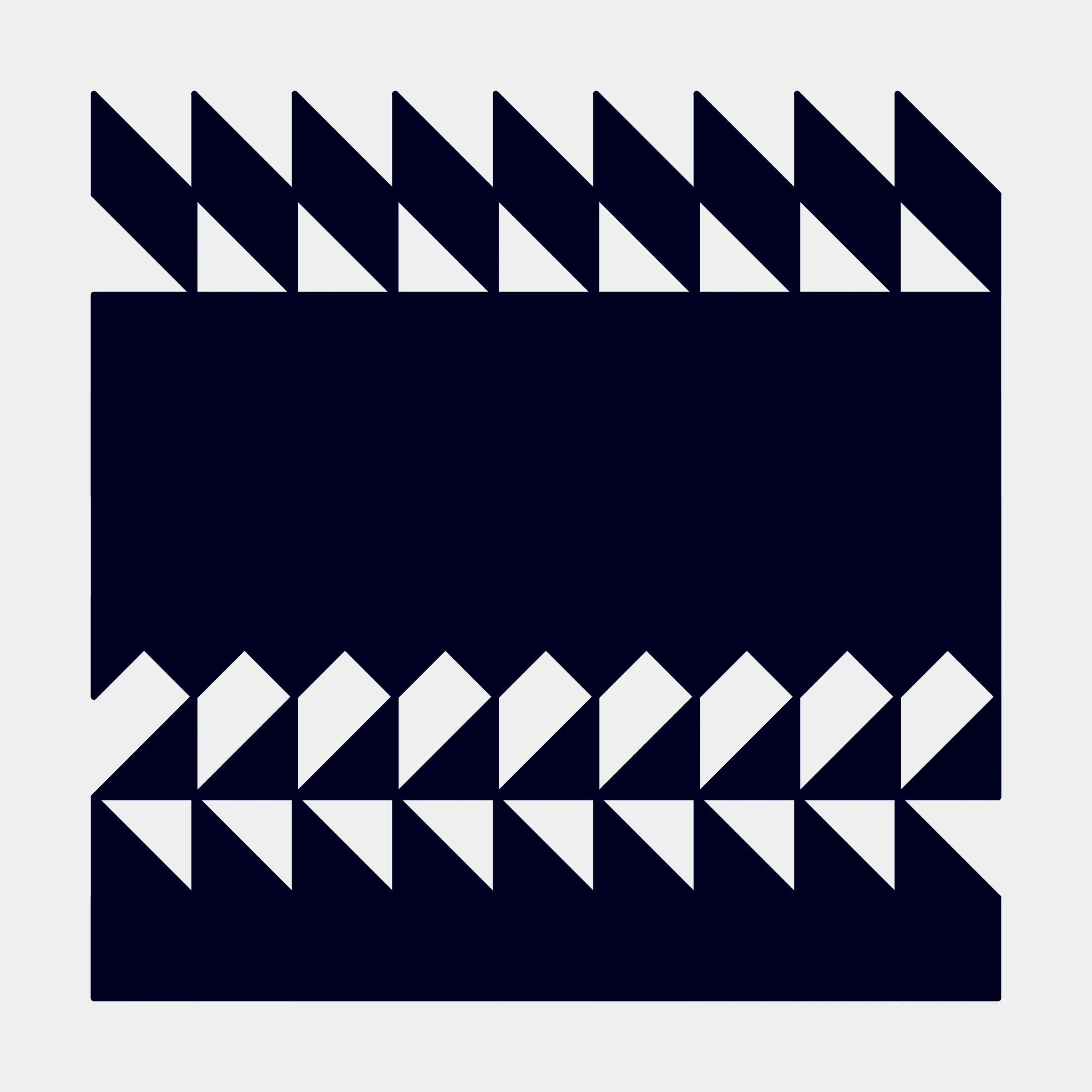 Simple rules - complex patterns. An exploration of abstract variation through generative symbols.