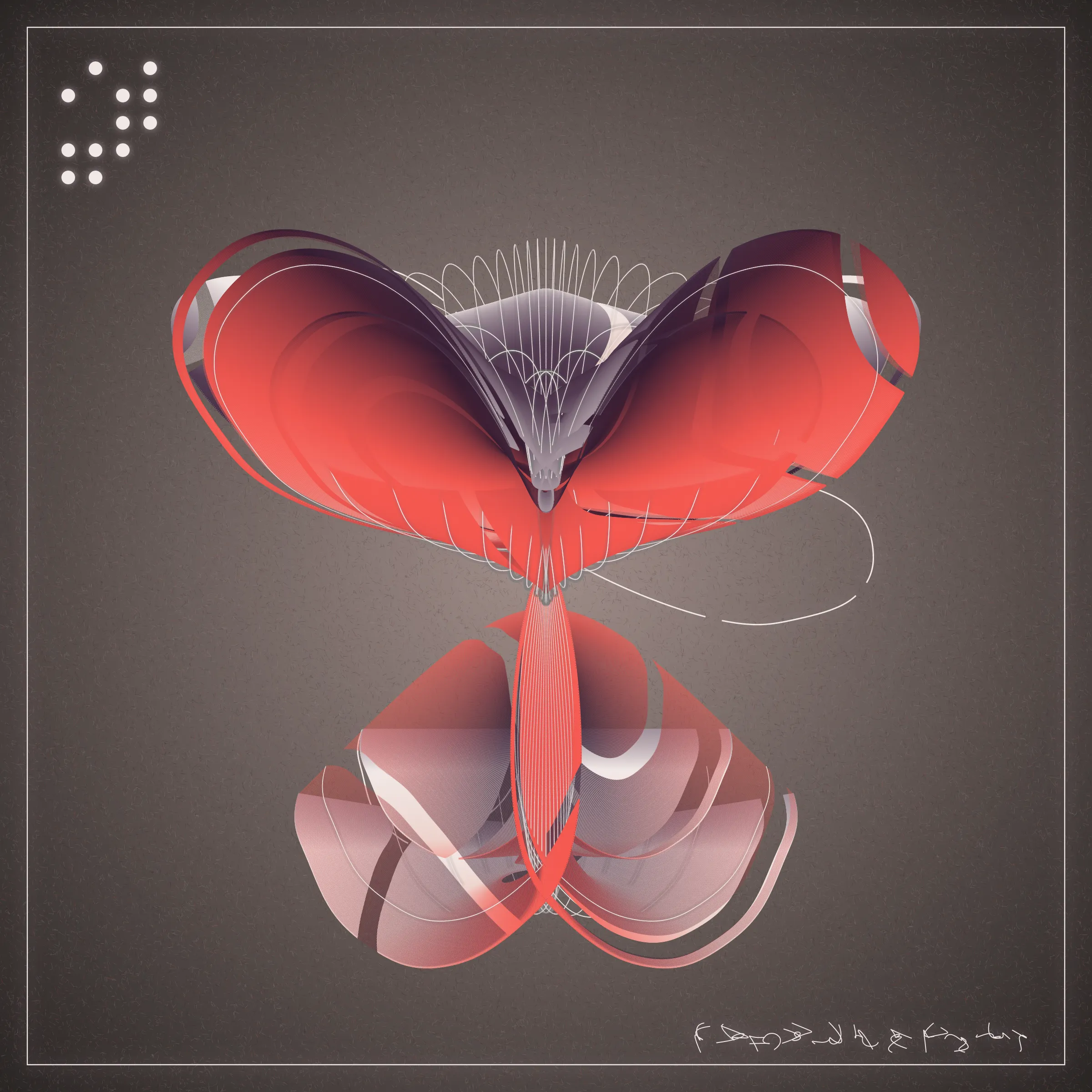 These are the military alien insects. They are symmetrical and asymmetrical simultaneously for existence in several dimensions. Being in a team, they unite into a collective mind increasing each other's abilities.

**Controls:**

Click to change mode (standard, skeleton, avatar). Press 1 to 9 to set pixel density according to the numbers.

 Sometimes before a new Shvembldr release, there is an opportunity to win TBOA tokens in Alien Insects Battle: https://www.tboa.club/insect_battle.