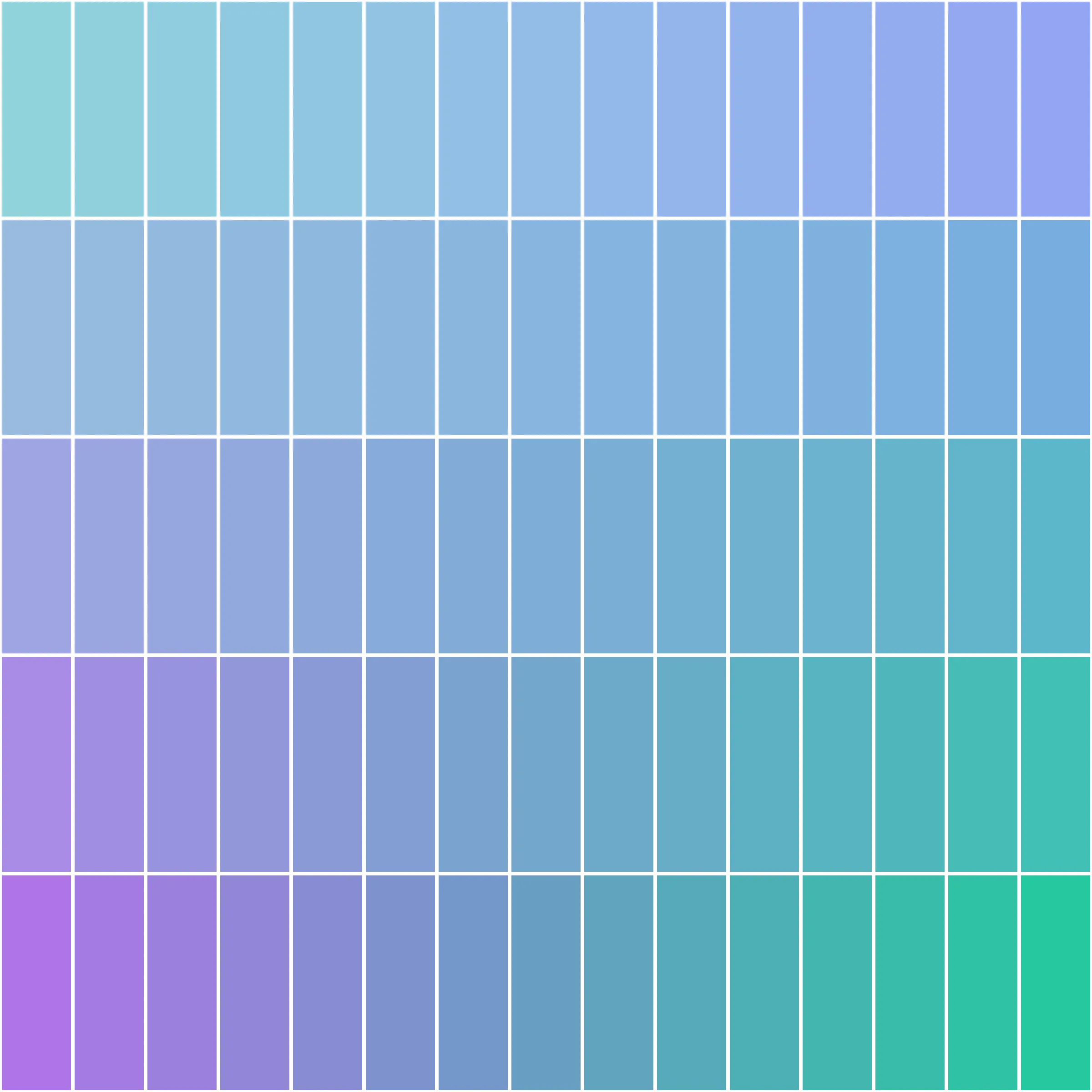 Exploring the interaction of four parent colors.