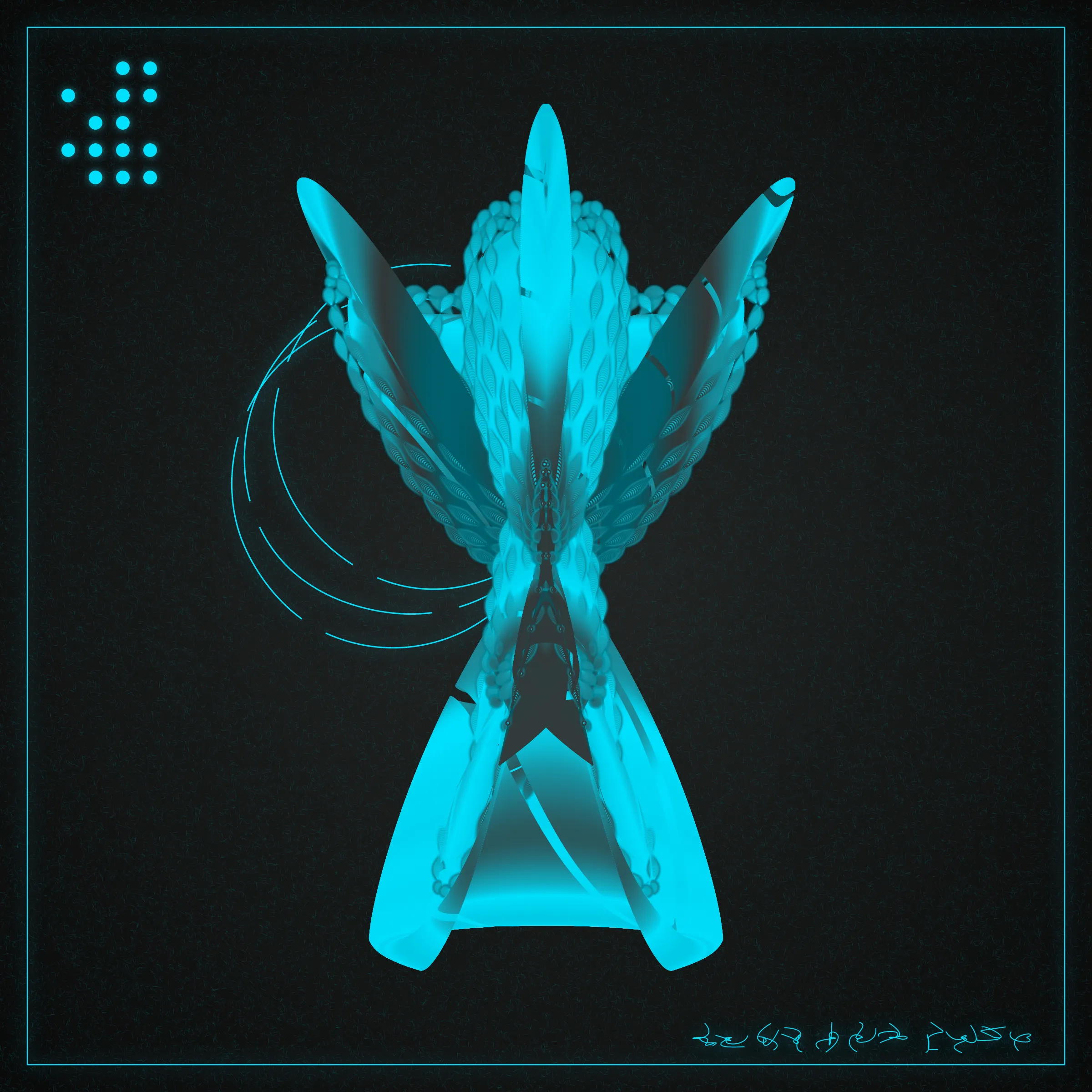 These are the military alien insects. They are symmetrical and asymmetrical simultaneously for existence in several dimensions. Being in a team, they unite into a collective mind increasing each other's abilities.

**Controls:**

Click to change mode (standard, skeleton, avatar). Press 1 to 9 to set pixel density according to the numbers.

 Sometimes before a new Shvembldr release, there is an opportunity to win TBOA tokens in Alien Insects Battle: https://www.tboa.club/insect_battle.