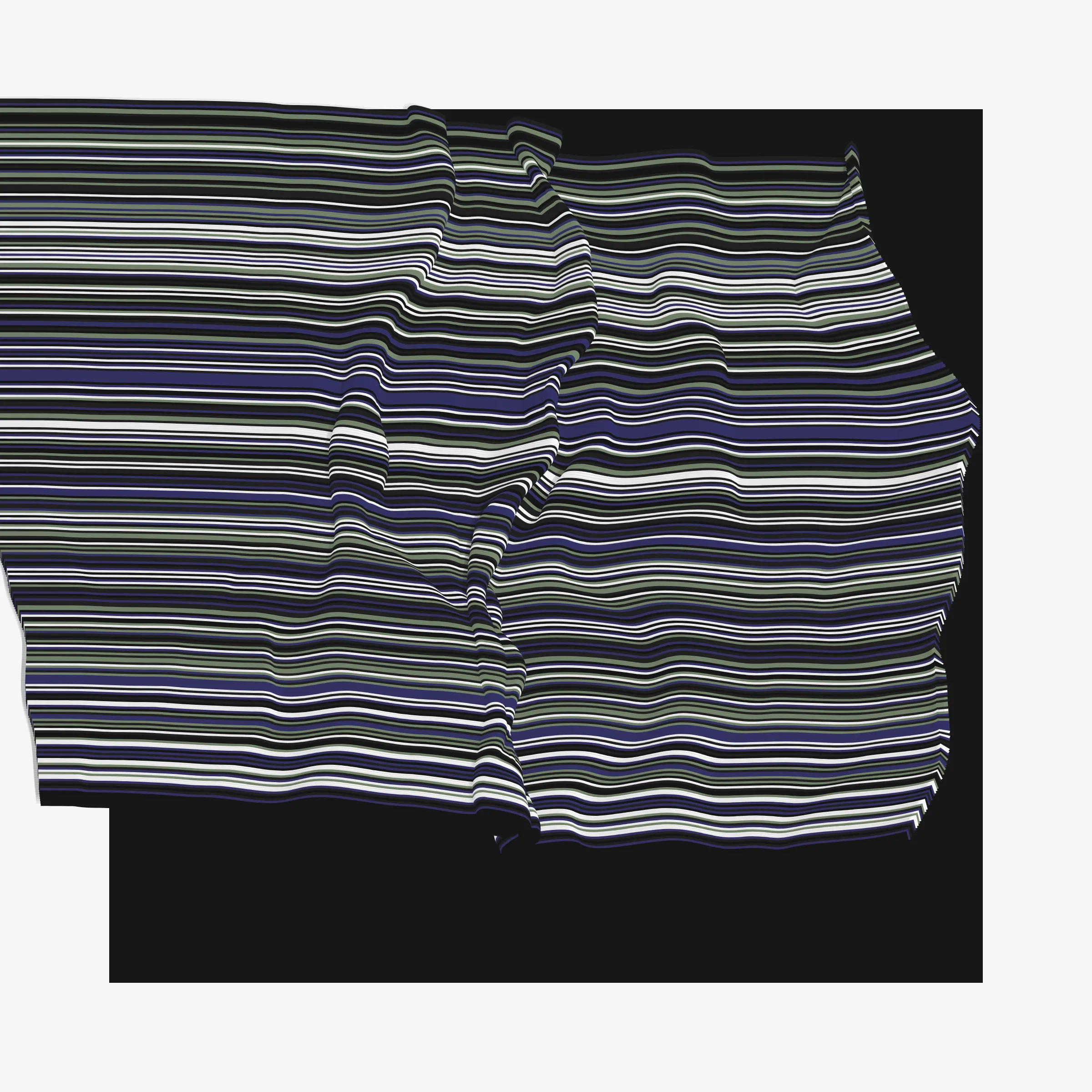 Apparitions" is an exploration of the space between algorithmic and organic. Each "Apparition" is unique to the transaction that originated it. Created by Aaron Penne