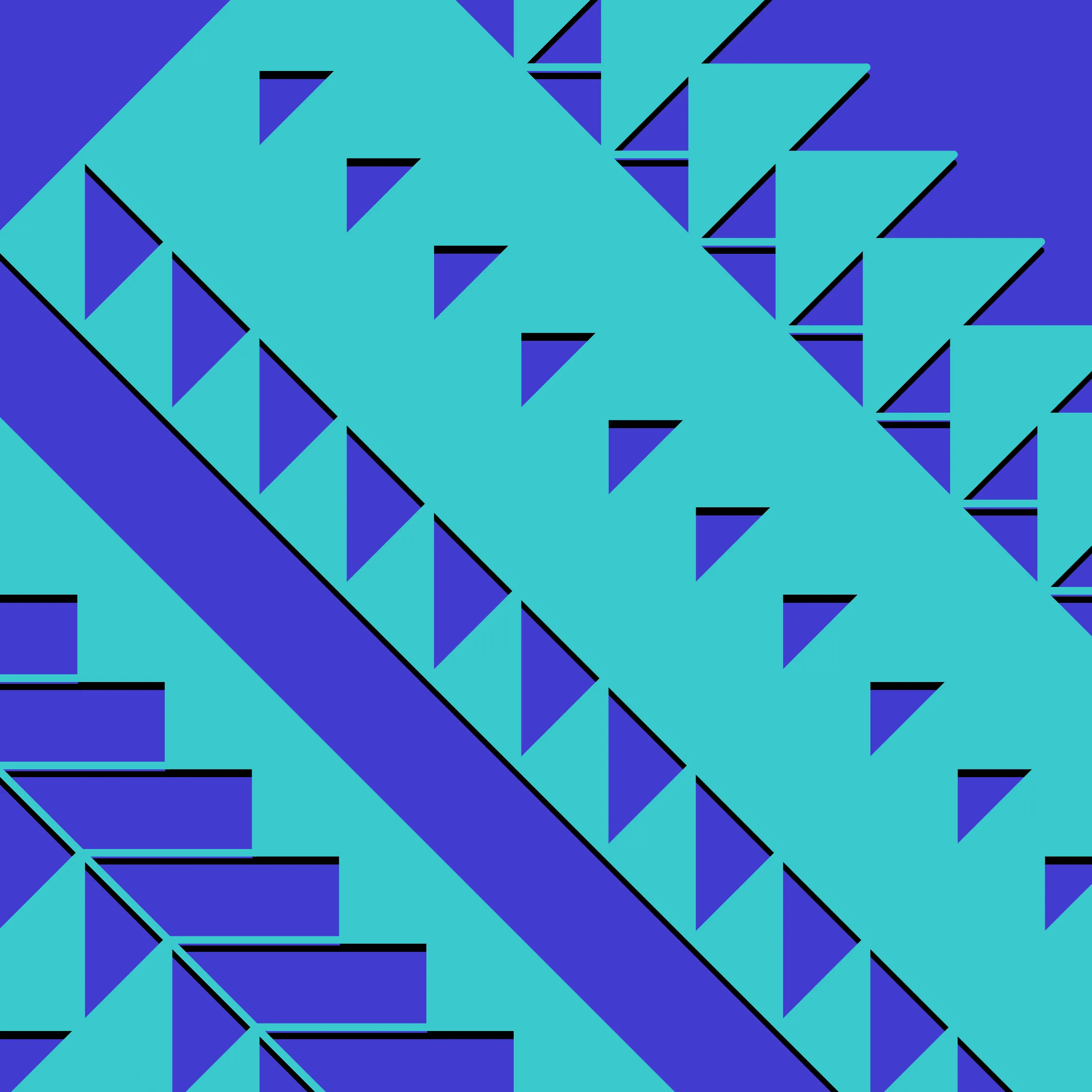 Simple rules - complex patterns. An exploration of abstract variation through generative symbols.