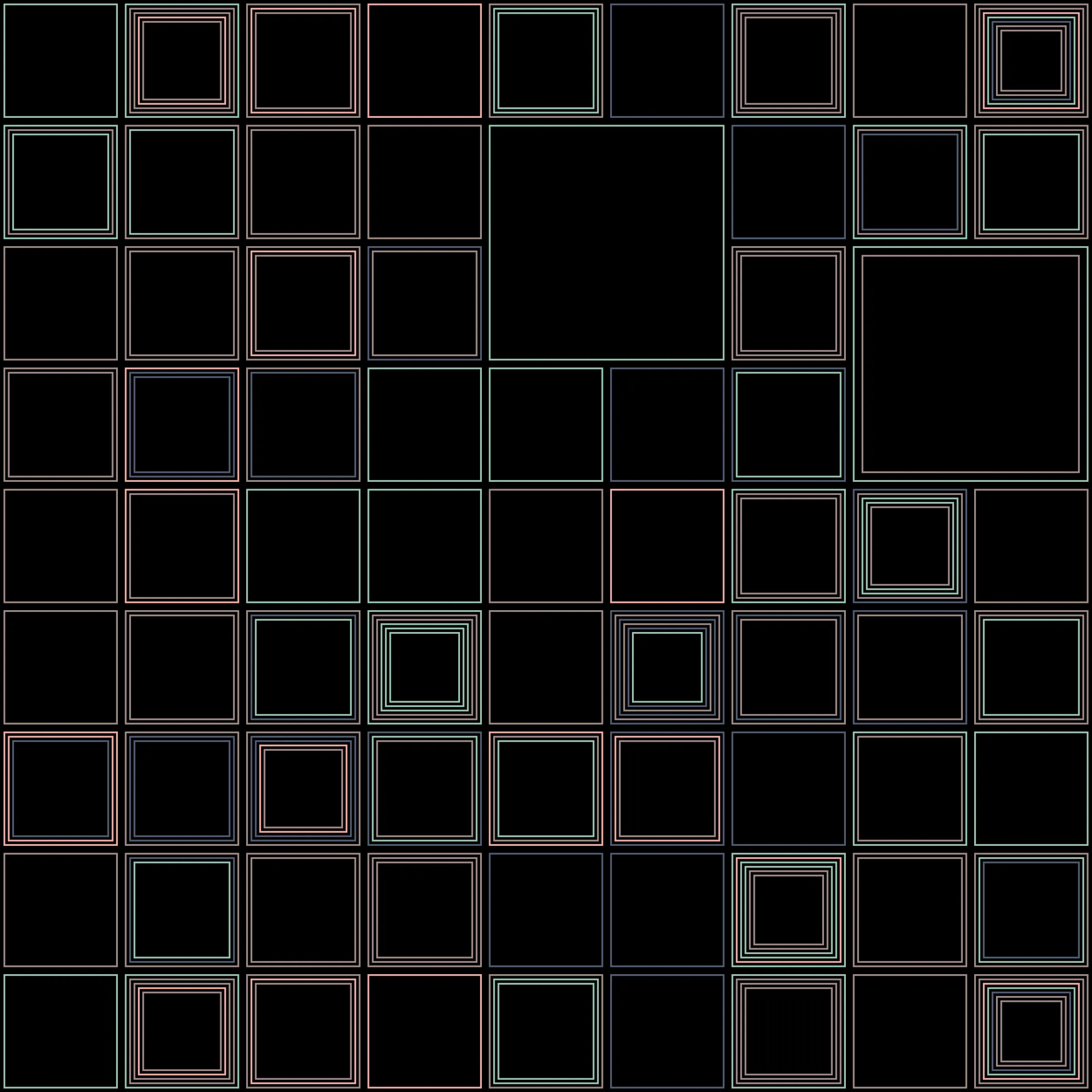 My interpretation of Aerial View is a bird's Eye View over a city block with illuminated/twisted buildings and light trails. It uses an on-chain stored algorithm to represent the generative artwork based on a hash. Each Aerial comes with different distances, building elevations, rotations and colors. Welcome to my genesis project and the first step on my on-chain journey!