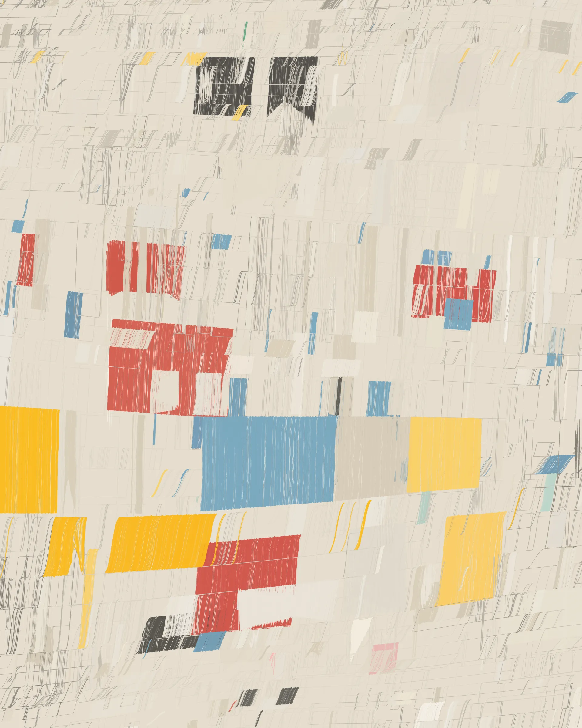 Incomplete Control is about letting go, allowing room for error and imperfection. It is a meditation on the relation between analogue and computational aesthetics. The output space is a continuous spectrum. Each iteration has its own character to discover and enjoy, if you are willing to give it the time.