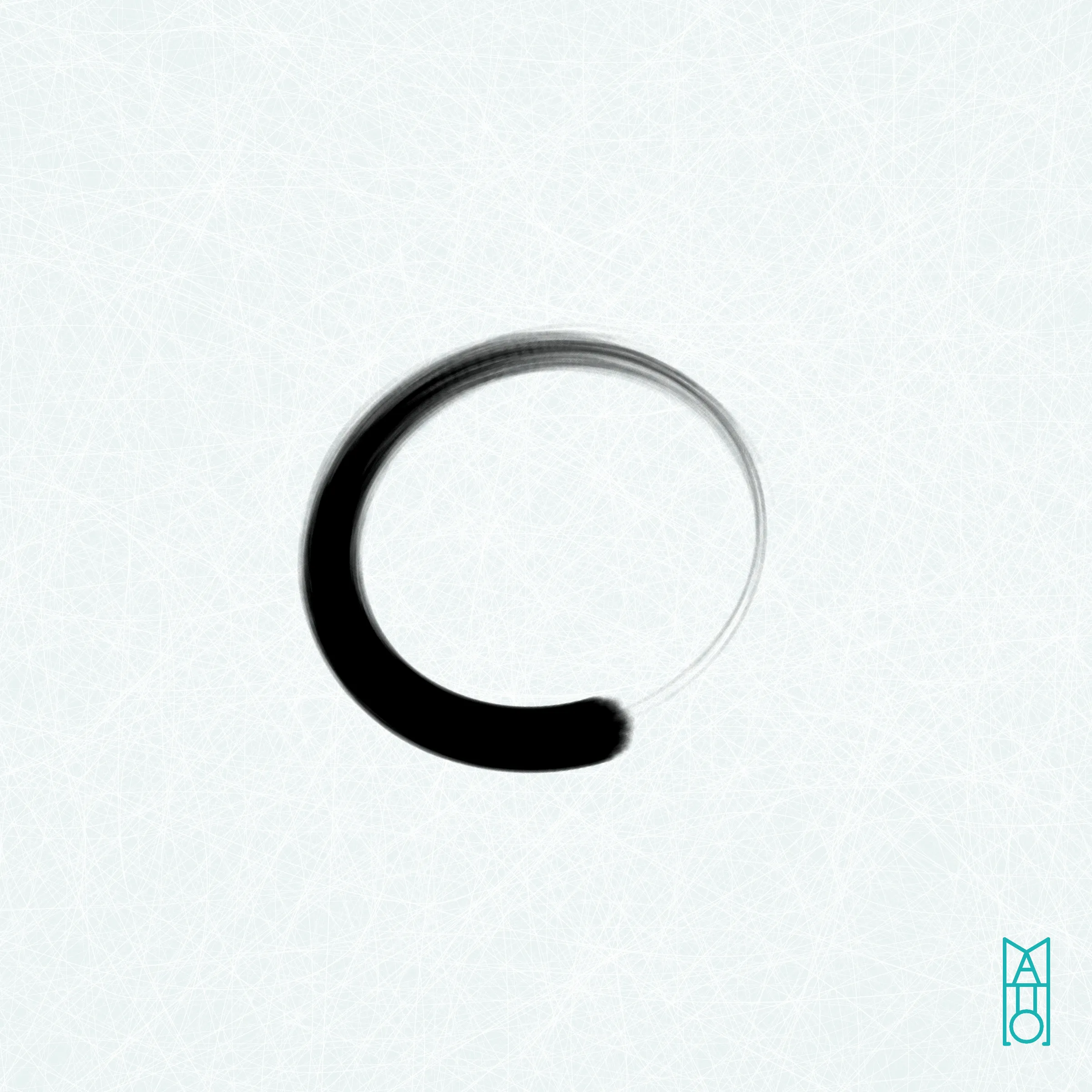 In Zen, ensō is a symbol that represents elegance and enlightenment. It is typically painted by hand in an uninhibited way, allowing for unexpected and beautiful results. Inspired by sumi-e (ink wash painting), this project mimics the practice of painting an ensō in ink by utilizing p5.js. Each generated image uses values from a unique transaction hash to determine paper, brush, ink, the quantity of ink held by each bristle, how quickly the ink flows, and more—all with the goal of creating a simple yet serendipitous painting.