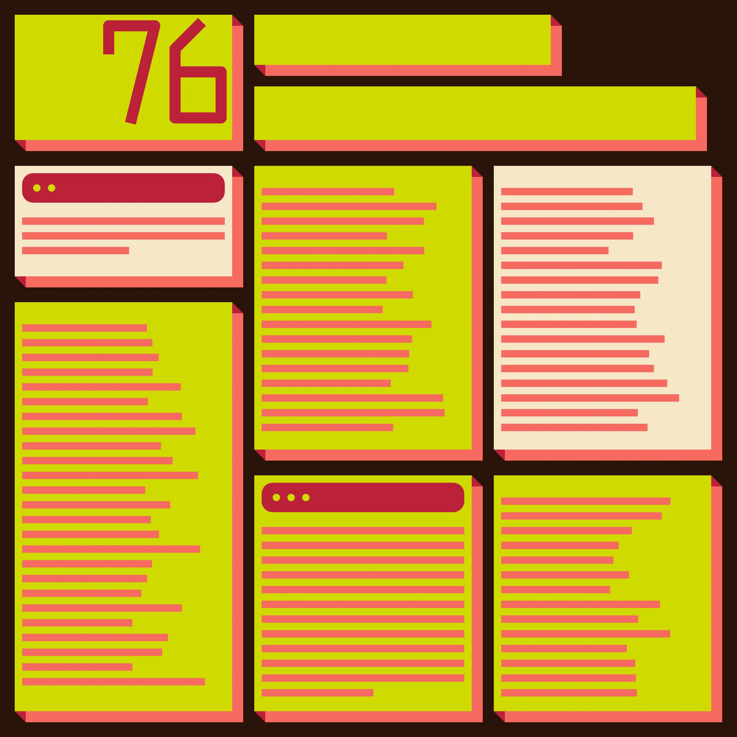 Gazettes is a generative art project by the Redlioneye Gazette team and Pxlq. The project pays tribute to print media and highlights classic formatting such as paragraph layouts, headings, variously styled texts, and images. We have mixed together our publication concept with classical journalism and generative art to deliver exciting, surprising, unique, and visually stunning
random creations on chain and forever.