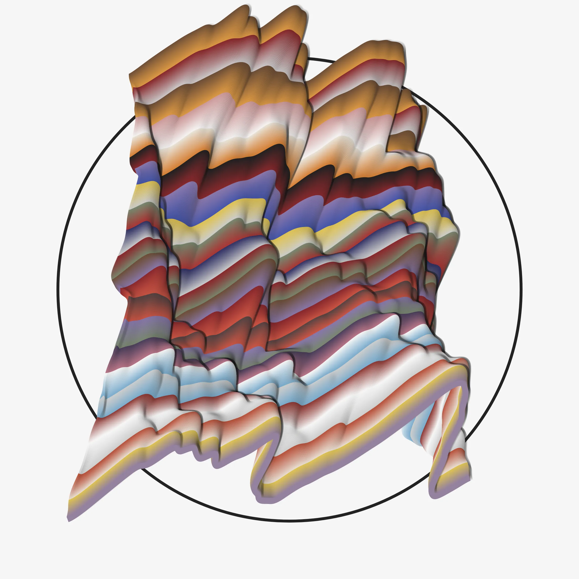 Apparitions" is an exploration of the space between algorithmic and organic. Each "Apparition" is unique to the transaction that originated it. Created by Aaron Penne