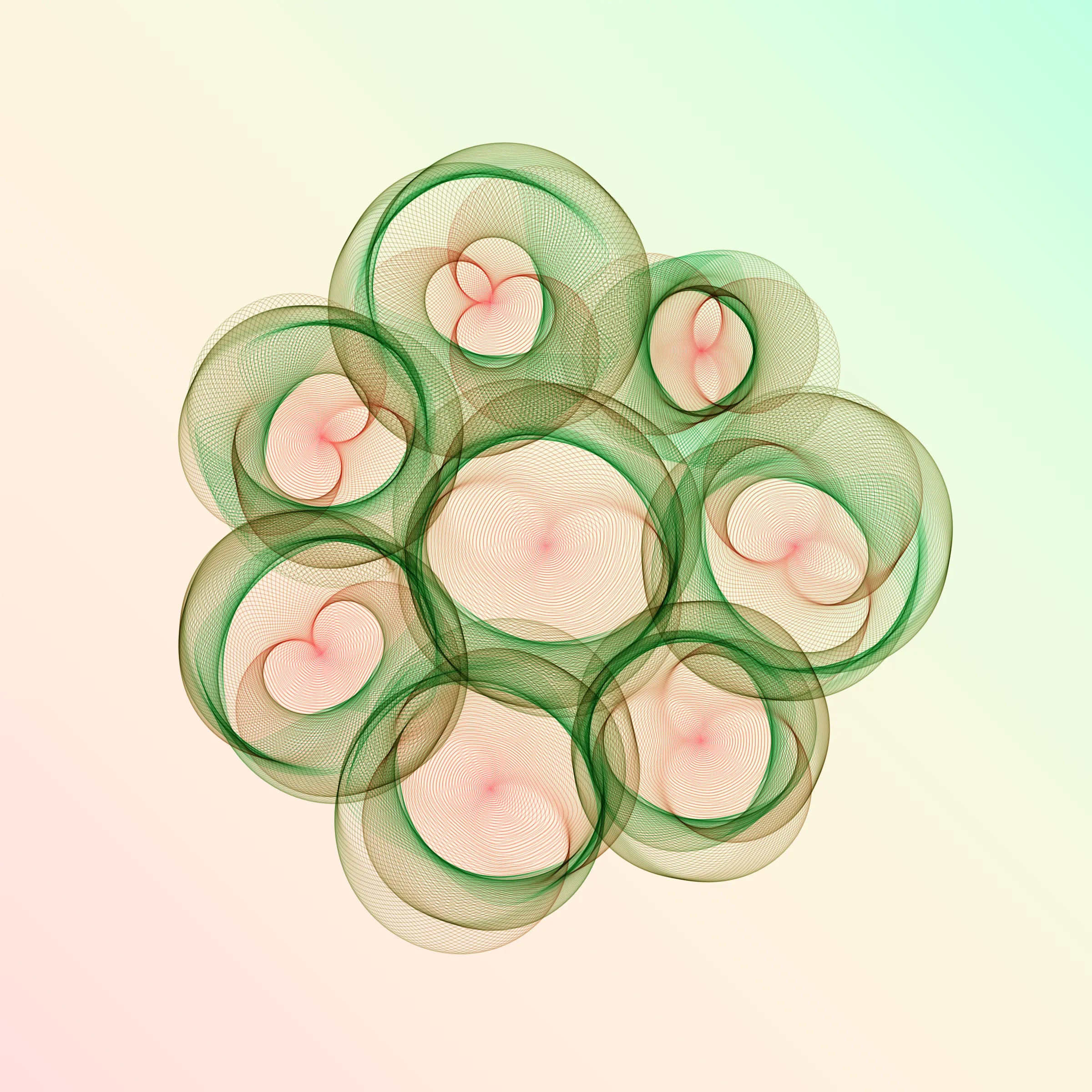 Beautiful bouquets of generative flowers, with fascinating diversity in numbers, shapes and colour combinations. Each one has its own personality, its own character, and is always stunning and surprising, as you can expect with flowers in their natural form.