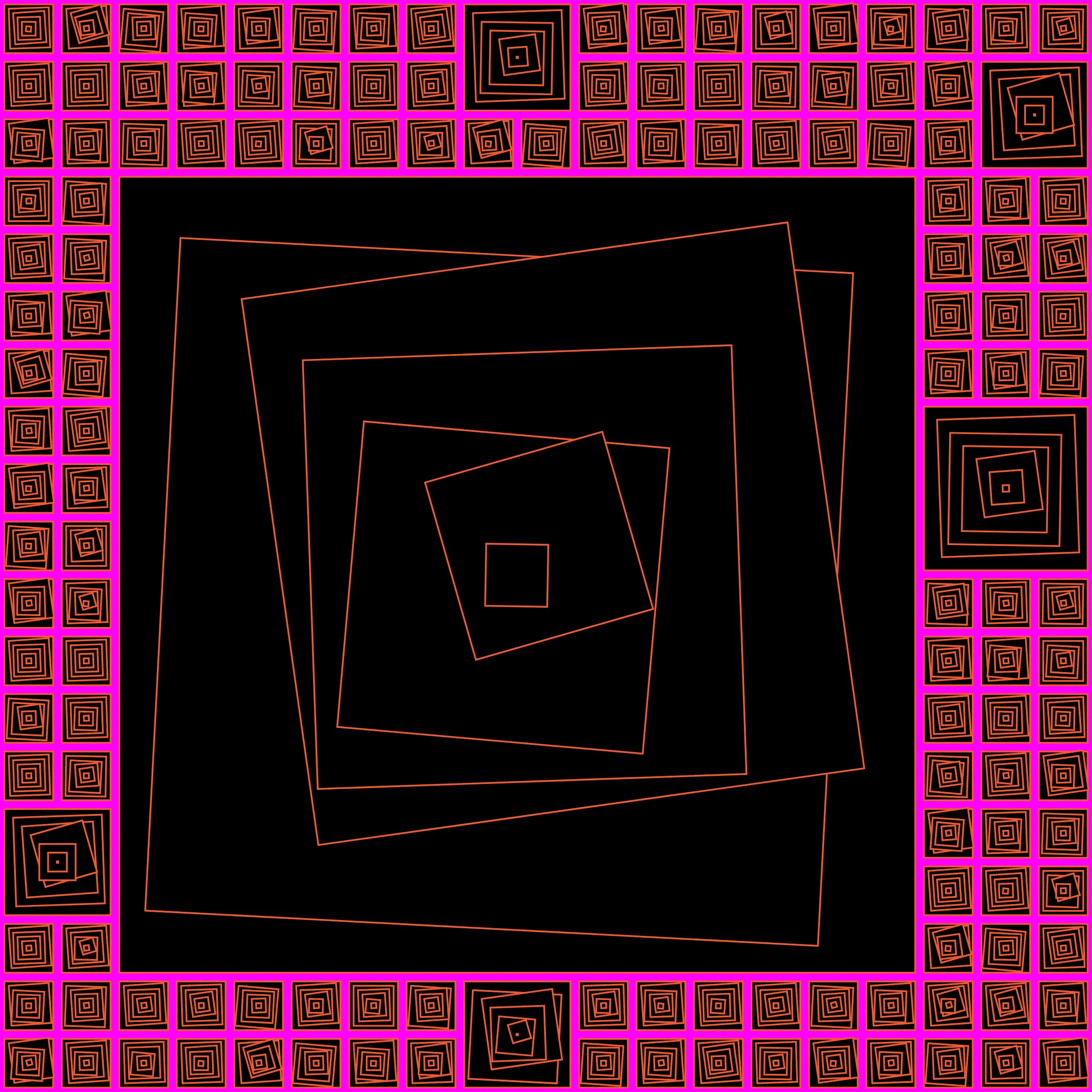 My interpretation of Aerial View is a bird's Eye View over a city block with illuminated/twisted buildings and light trails. It uses an on-chain stored algorithm to represent the generative artwork based on a hash. Each Aerial comes with different distances, building elevations, rotations and colors. Welcome to my genesis project and the first step on my on-chain journey!