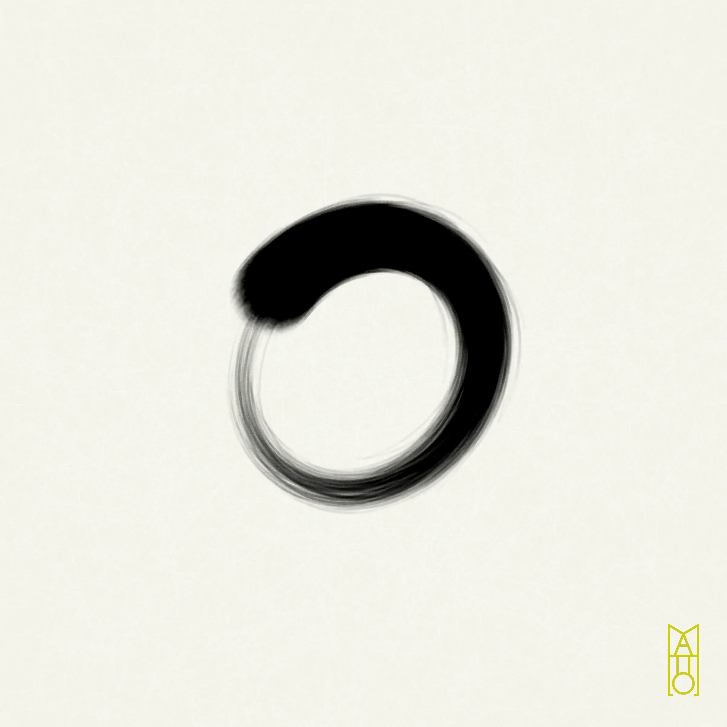 In Zen, ensō is a symbol that represents elegance and enlightenment. It is typically painted by hand in an uninhibited way, allowing for unexpected and beautiful results. Inspired by sumi-e (ink wash painting), this project mimics the practice of painting an ensō in ink by utilizing p5.js. Each generated image uses values from a unique transaction hash to determine paper, brush, ink, the quantity of ink held by each bristle, how quickly the ink flows, and more—all with the goal of creating a simple yet serendipitous painting.