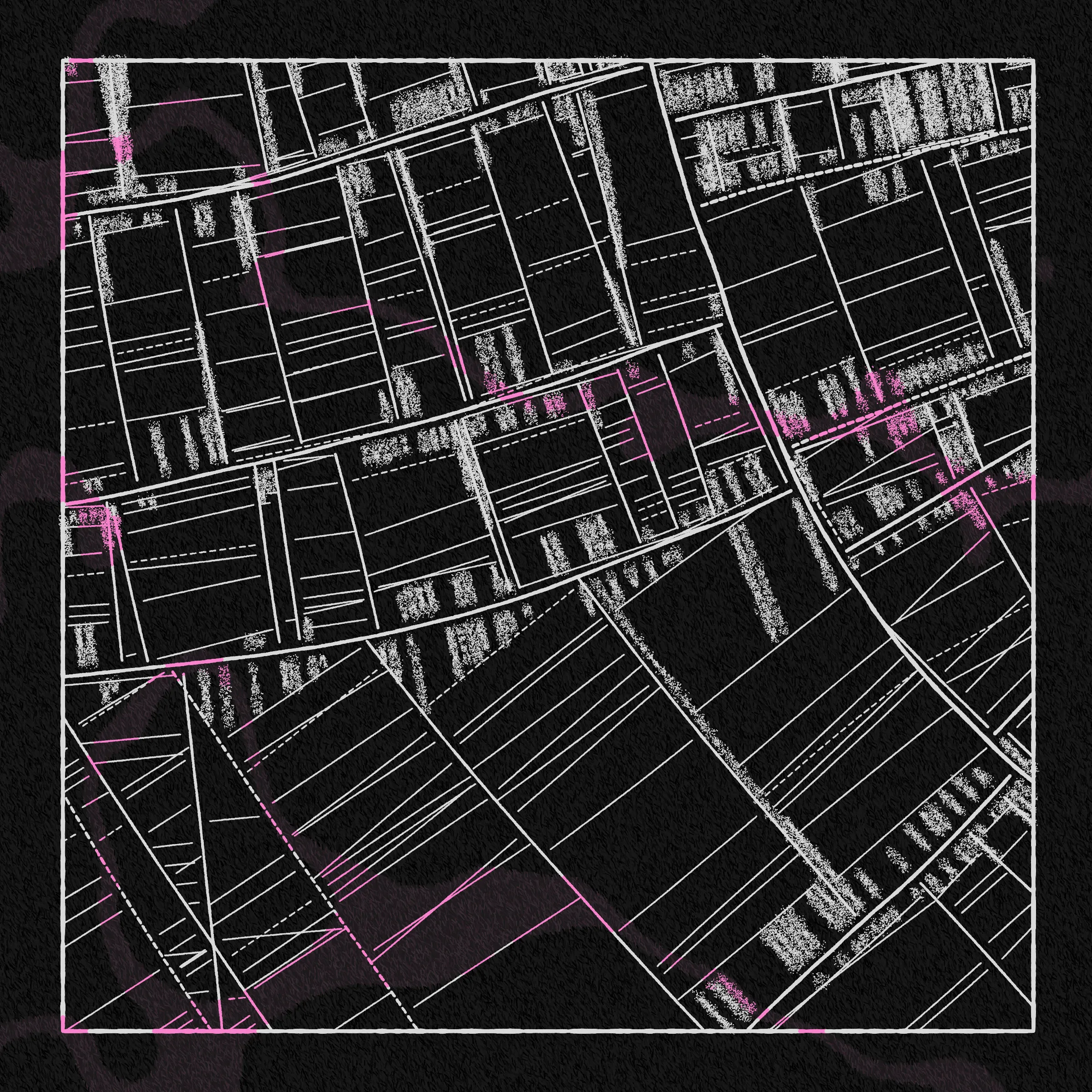 All maps are presented as-is with no guarantee of accuracy or completeness, and are provided without any warranty whatsoever, either express or implied. In no event shall The Artist be held liable for any damages or loss of profits arising from use of the maps, which may not be suitable for legal, engineering, financial, or navigational purposes.

Any resemblance to real locations is purely coincidental, and nothing perceived by the viewer is to be construed as a "legal description". All markings, sections, symbols, patterns, and other visual elements are purely aesthetic devices; they should not be interpreted as geographical, topographical, meteorological, biological, economic, sociological, or political phenomena. Furthermore, all perceived textures, imperfections, shadows, and marks of damage are mere simulations of an analog printing process, and in no way imply the or existence of, or ownership over, a corresponding physical paper map or anything the map may appear to depict.

The maps are not intended to provide any utility to the buyer. All sales are final, and refunds will not be given for any misprints, discolorations, inaccuracies, imprecisions, or unintended features of any kind.

All maps are licensed under a Creative Commons Attribution-NonCommercial 4.0 License.