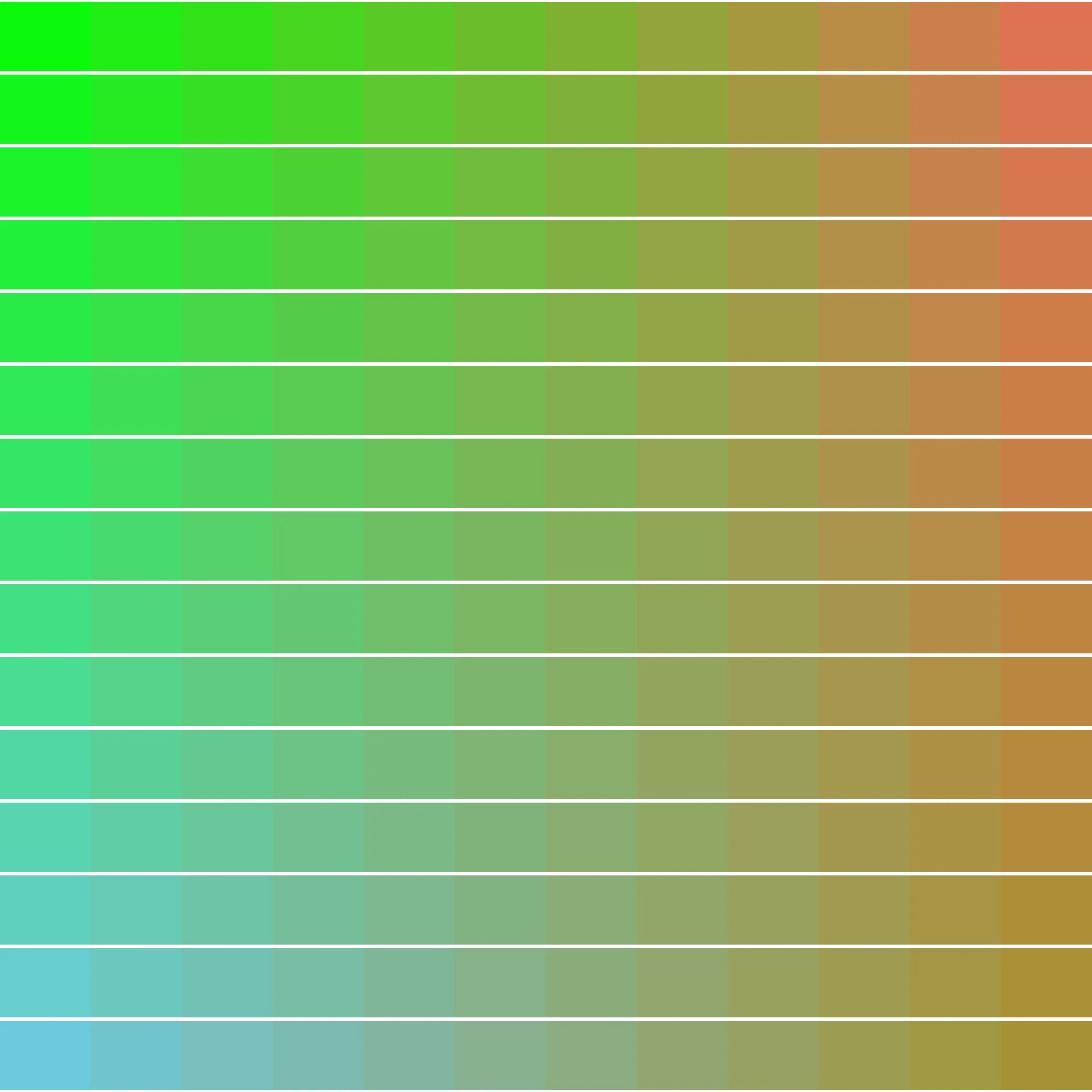 Exploring the interaction of four parent colors.