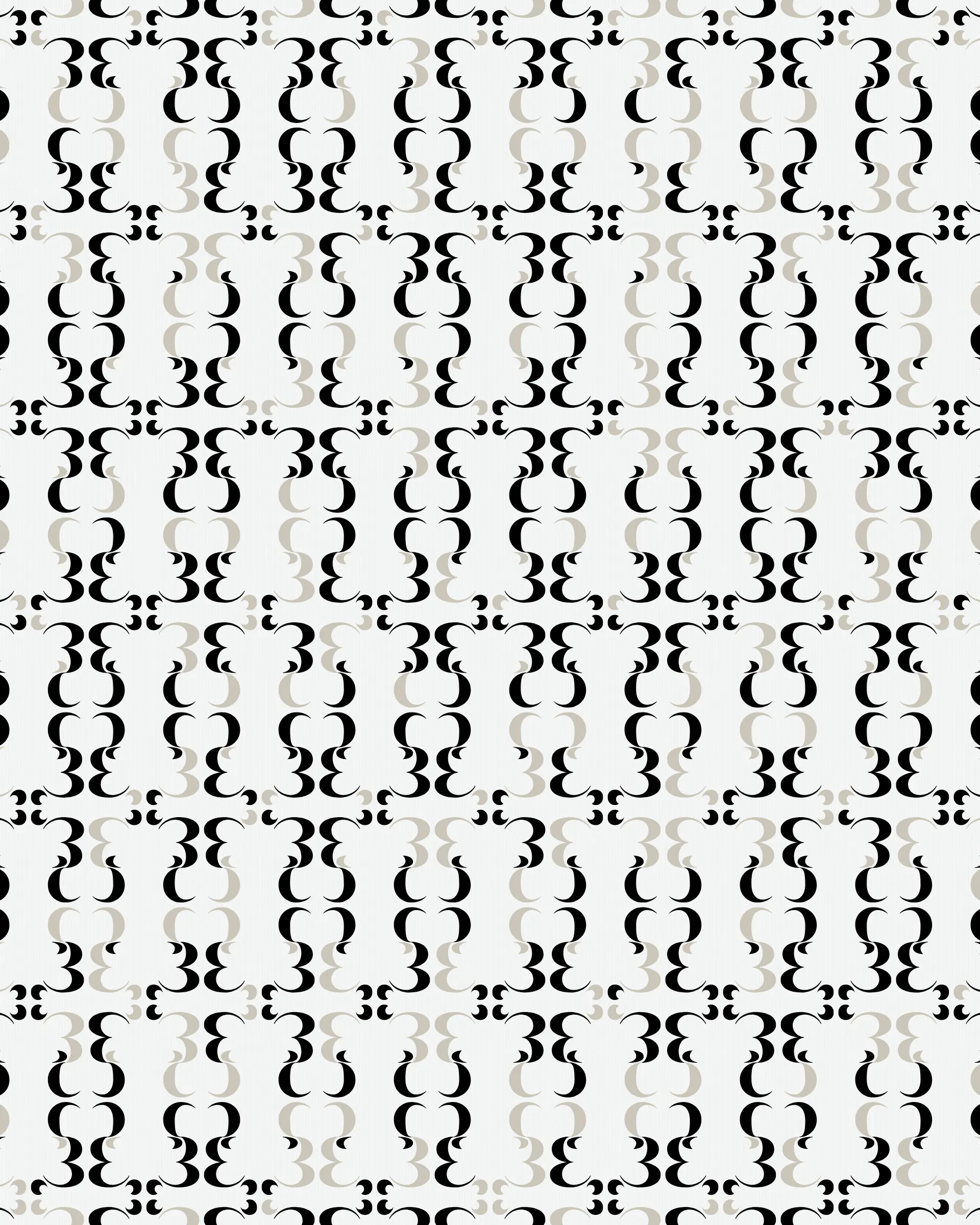 Abstract typographic elements slide together to create new characters. In some compositions, a single character is featured. In others, characters string together to form words and sentences, which the algorithm shapes into often-familiar layouts.

The type designer Gerard Unger said “it is almost impossible to look and read at the same time”. Asemica invites you to look without the burden of legibility.

Created by Emily Edelman, Dima Ofman, and Andrew Badr. Command-S to download a vector file. Live token best viewed in Chrome.