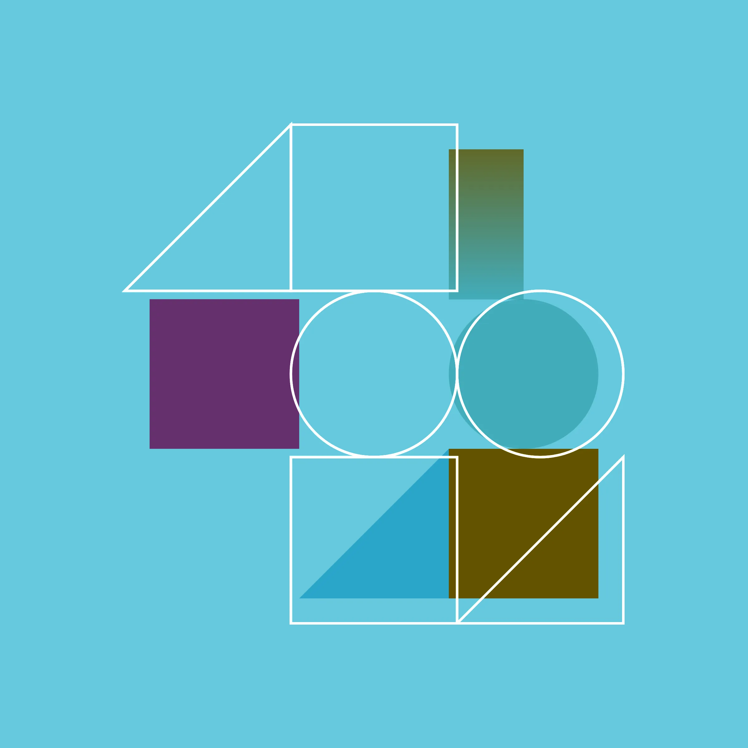 Elementals is inspired by physical printmaking techniques and early Bauhaus principles. It starts with a few basic coloured shapes and arranges them in varying frequencies, sizes, and positions based on a unique transaction hash. Multiple overlaid variable grids allow for myriad layouts and opportunities for colour interaction. The goal is to create pieces that feel both intentional in composition and part of the same family.
