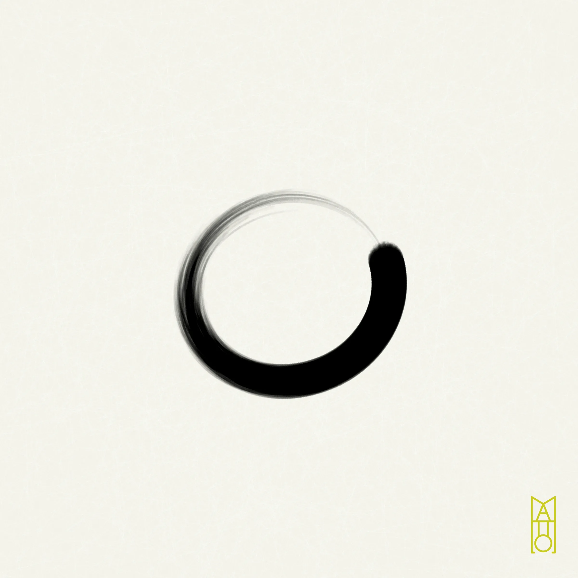 In Zen, ensō is a symbol that represents elegance and enlightenment. It is typically painted by hand in an uninhibited way, allowing for unexpected and beautiful results. Inspired by sumi-e (ink wash painting), this project mimics the practice of painting an ensō in ink by utilizing p5.js. Each generated image uses values from a unique transaction hash to determine paper, brush, ink, the quantity of ink held by each bristle, how quickly the ink flows, and more—all with the goal of creating a simple yet serendipitous painting.