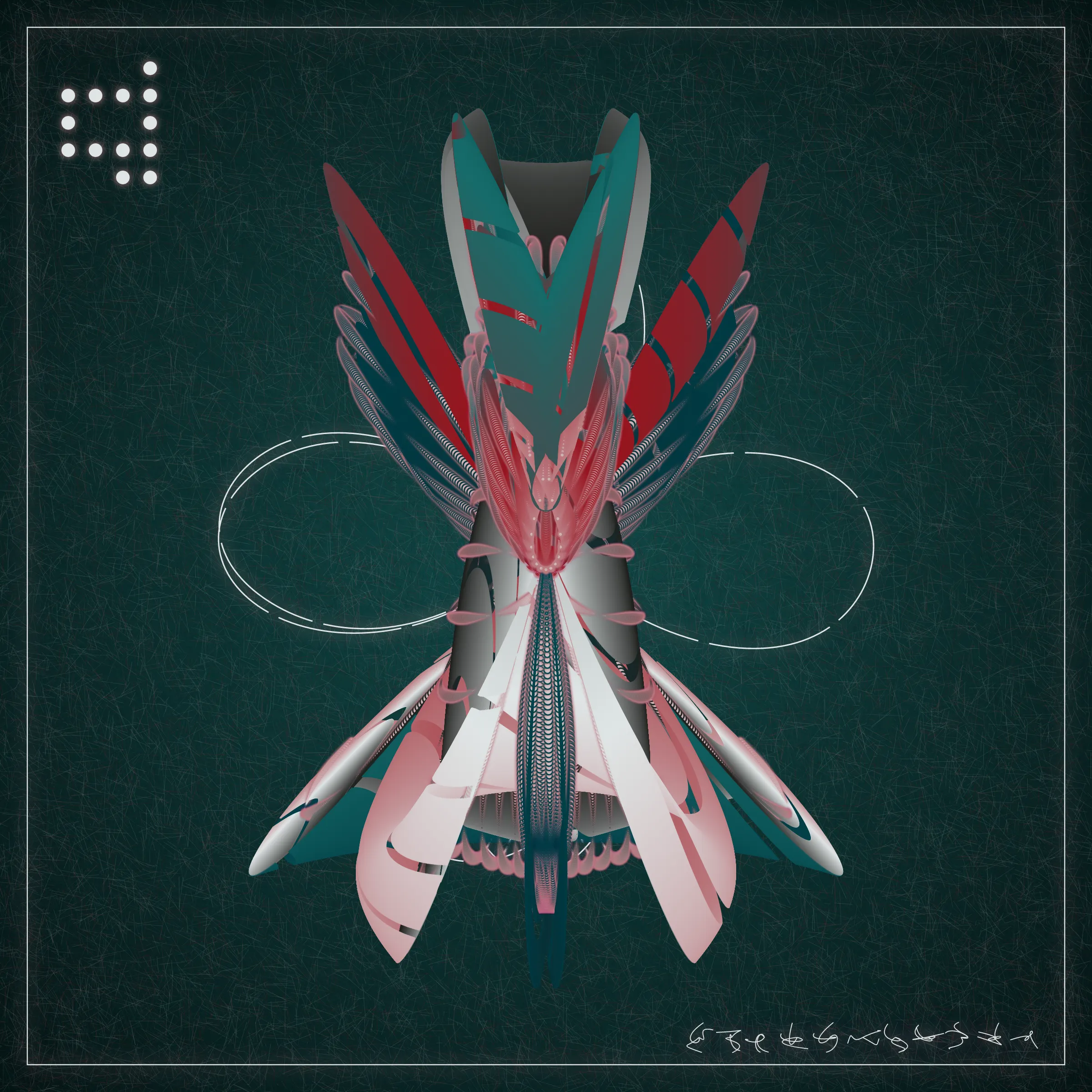 These are the military alien insects. They are symmetrical and asymmetrical simultaneously for existence in several dimensions. Being in a team, they unite into a collective mind increasing each other's abilities.

**Controls:**

Click to change mode (standard, skeleton, avatar). Press 1 to 9 to set pixel density according to the numbers.

 Sometimes before a new Shvembldr release, there is an opportunity to win TBOA tokens in Alien Insects Battle: https://www.tboa.club/insect_battle.