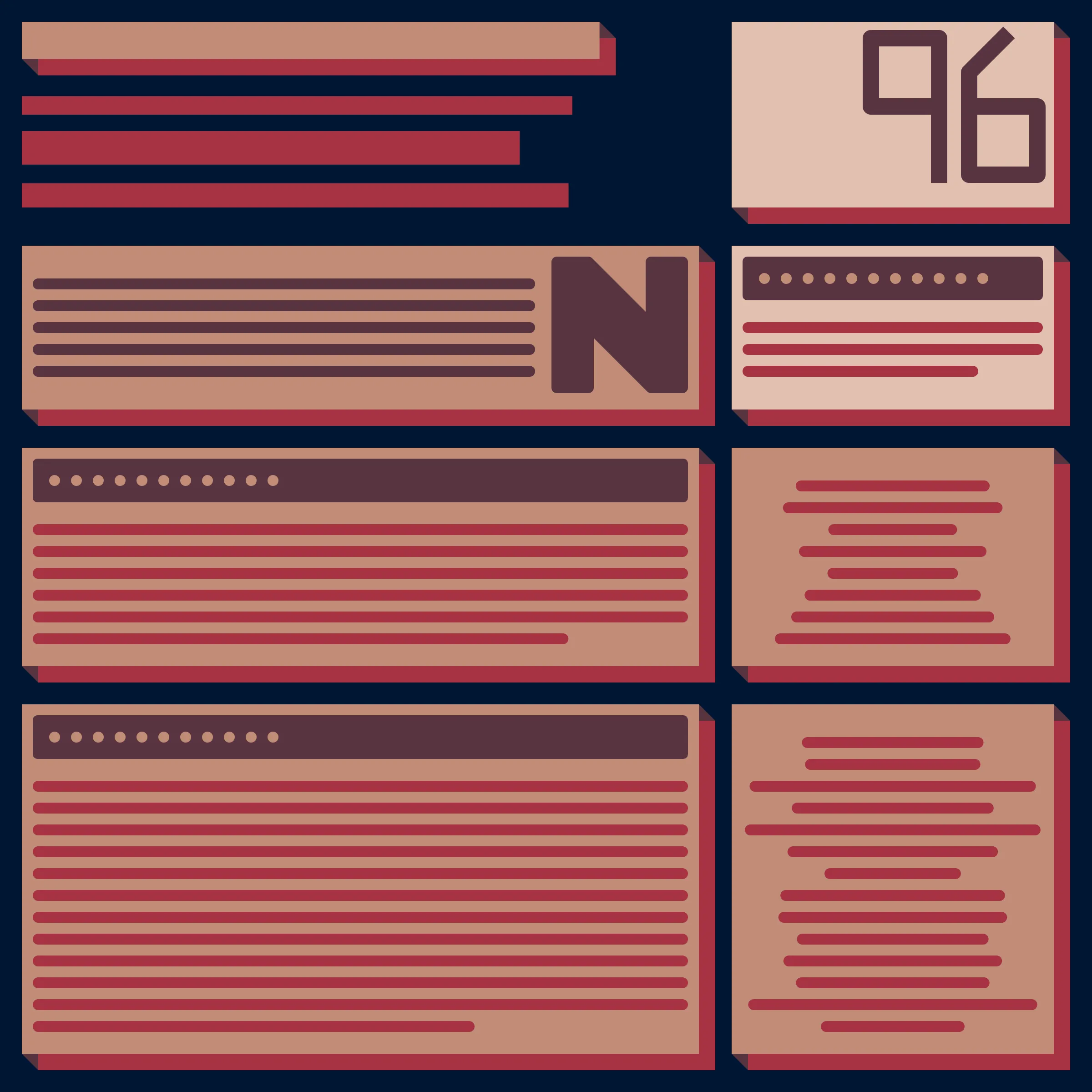 Gazettes is a generative art project by the Redlioneye Gazette team and Pxlq. The project pays tribute to print media and highlights classic formatting such as paragraph layouts, headings, variously styled texts, and images. We have mixed together our publication concept with classical journalism and generative art to deliver exciting, surprising, unique, and visually stunning
random creations on chain and forever.