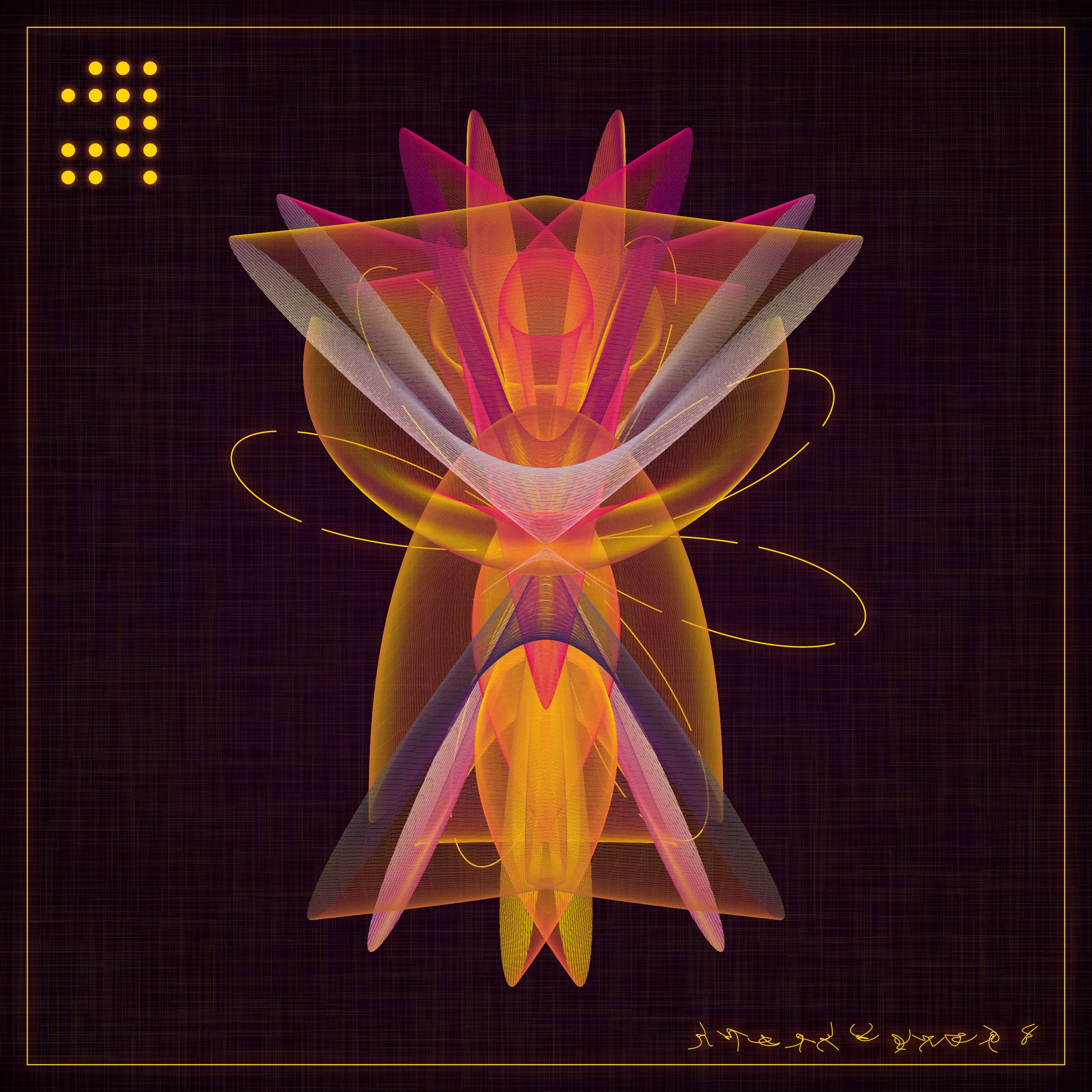 These are the military alien insects. They are symmetrical and asymmetrical simultaneously for existence in several dimensions. Being in a team, they unite into a collective mind increasing each other's abilities.

**Controls:**

Click to change mode (standard, skeleton, avatar). Press 1 to 9 to set pixel density according to the numbers.

 Sometimes before a new Shvembldr release, there is an opportunity to win TBOA tokens in Alien Insects Battle: https://www.tboa.club/insect_battle.