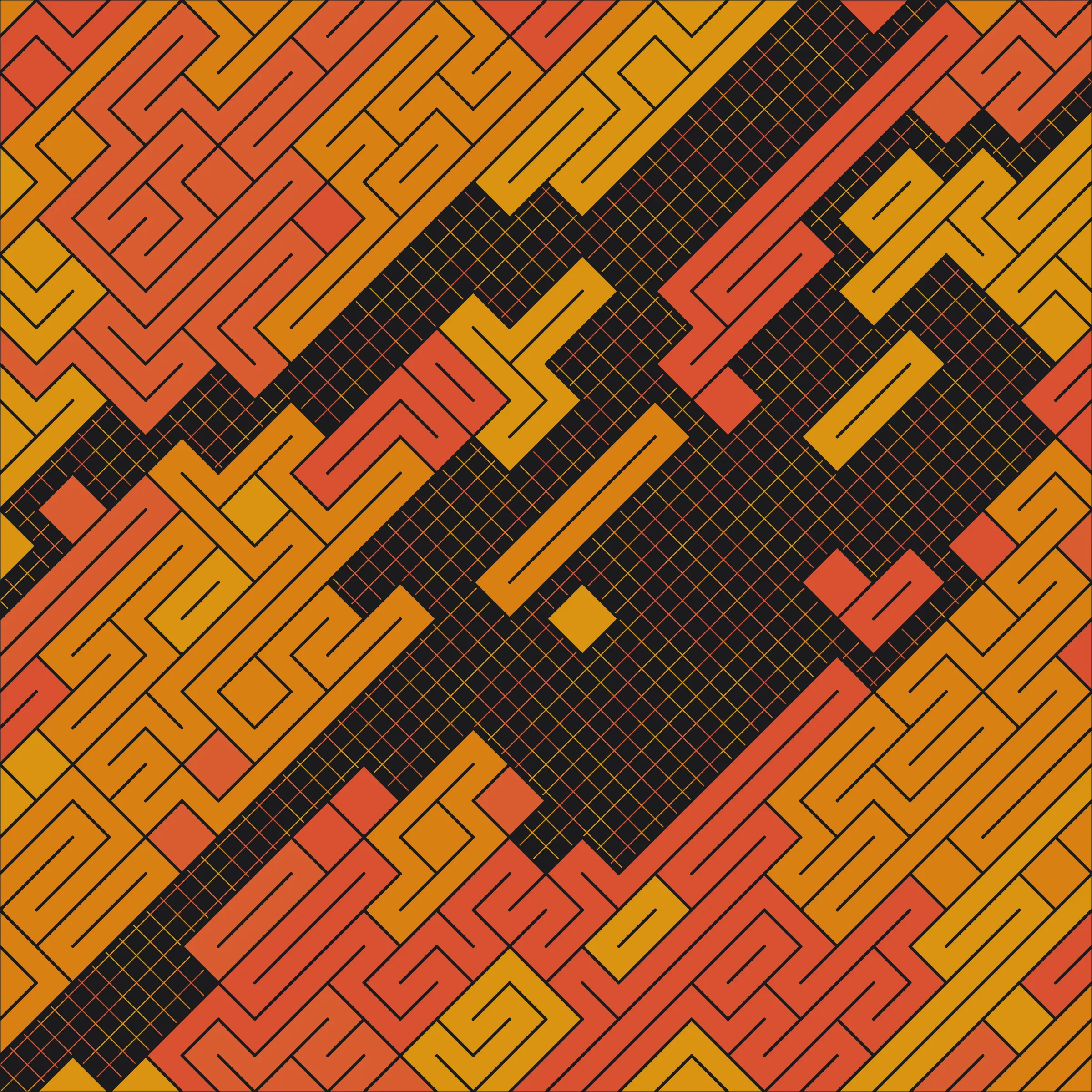Cushions brings together image processing and generative art techniques. The latter provides the geometric structure, and the former creates the organic shapes. Every single pixel and its connectedness to other pixels are explicitly considered. Inspiration for the palettes ranges from digital illustrations and pastels to a nod to renowned artists and different ethnicities. The organic shapes and the textures within symbolize the beauty in our individual oddities. Some pieces evoke the semblance of fantastical dreams in starry nights. Some of the comfort and familiarity of home. Some of nostalgia and long-lost friends. Some of reasonable and grounded perspectives. Some of sparks, some of style, some of strength, and some of passion. Some of candy. Some of pop art. Some of modern interior design. And some of traditional Indian cushions, known as Takiya.