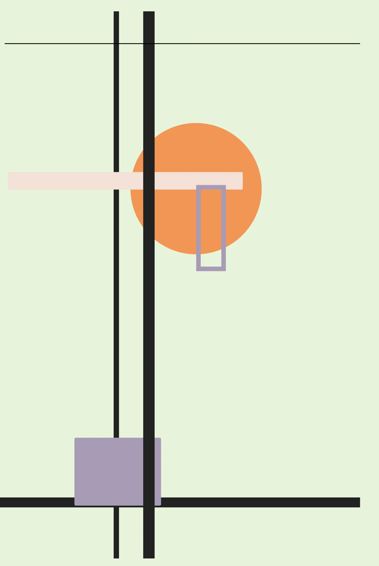 Exhibit 3291 is an ode to the Bauhaus art and design philosophy and style. The Bauhaus design movement started in the early 20th century by Walter Gropius. Bauhaus art and design is recognized by its unique approach to architecture and design noted especially for a program that synthesizes technology, craftsmanship, and design aesthetics. The Bauhaus style is recognized by it's simplicity, pure lines, and geometric shapes, combined with primary-colored chromatic palettes. 

Exhibit 3291 (E.3291) humbly and with honor continues in this timeless tradition. Each mint embraces “ little ornamentation and focuses on balanced forms and abstract shapes ', Exhibit 3291 takes its cue from the classic 1923 Bauhaus Exhibition poster. Using this composition as a template, E.3291 generates unique pieces of art steeped in the Bauhaus tradition. Each E.3291 has a color scheme and variations on the template, including additional lines, shapes and outlines. 

It is my hope that as a collector you feel part of this historic art and design movement.

To request a print, please visit https://www.cryptobauhaus.com/exhibit-3291
