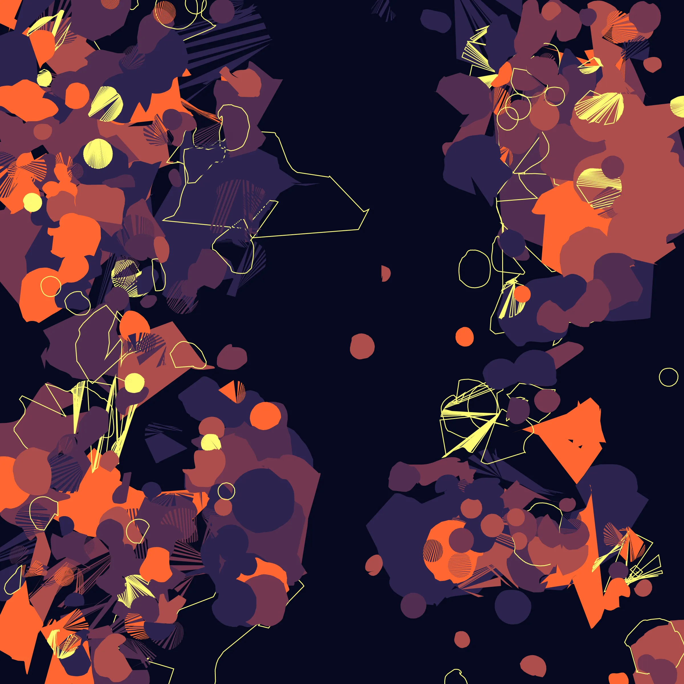 Organic forms gather and intersect to create distinct arrangements. Each one is a captured moment, like a plankton on a microscope slide. Coquina explores the balance between stochasticity and structure in what makes a shape.

Price: 0.1Ξ

25% of primary proceeds will be donated to a donor-advised fund on Endaoment.org, with the first intended grant recipient being the National Women's Law Center.