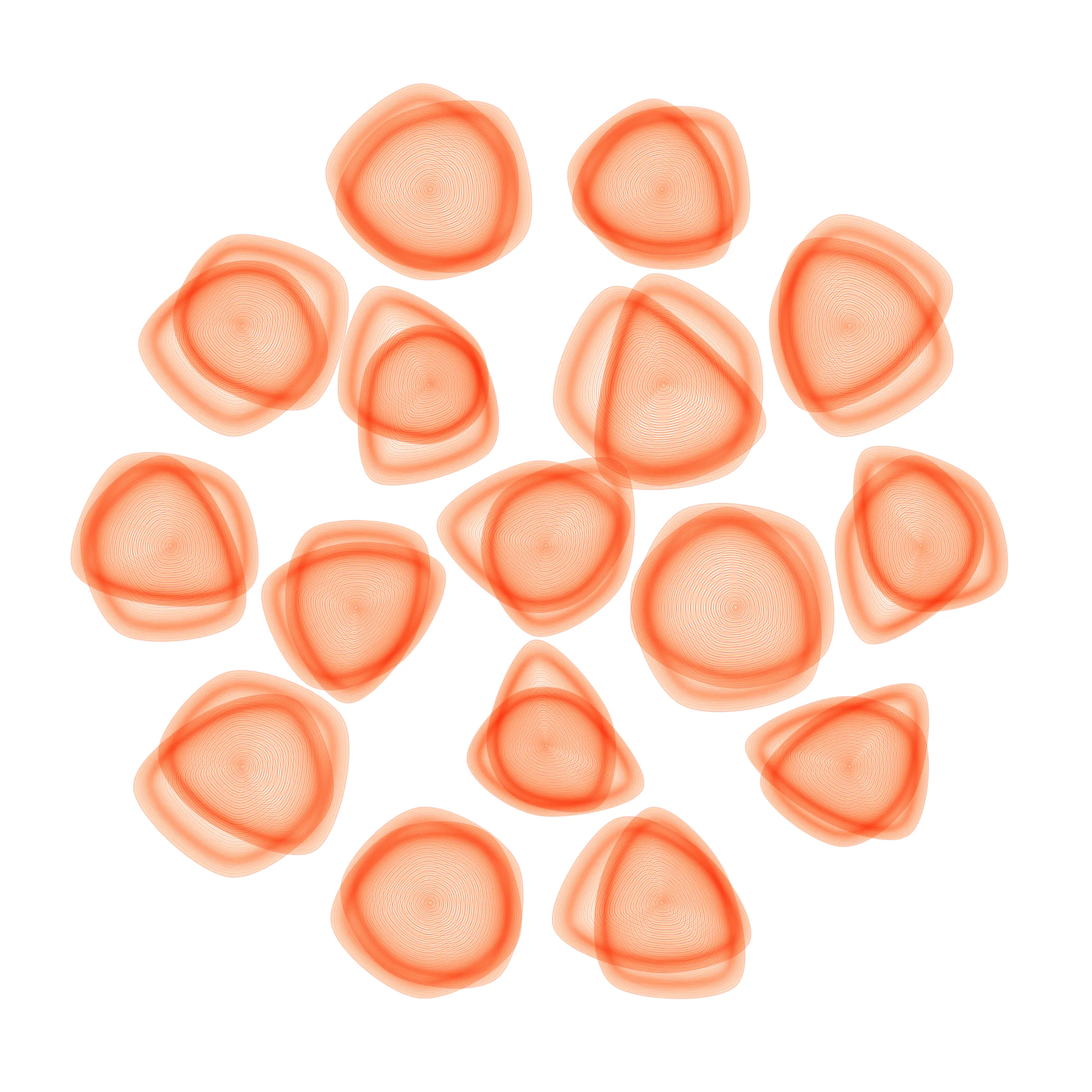 Beautiful bouquets of generative flowers, with fascinating diversity in numbers, shapes and colour combinations. Each one has its own personality, its own character, and is always stunning and surprising, as you can expect with flowers in their natural form.