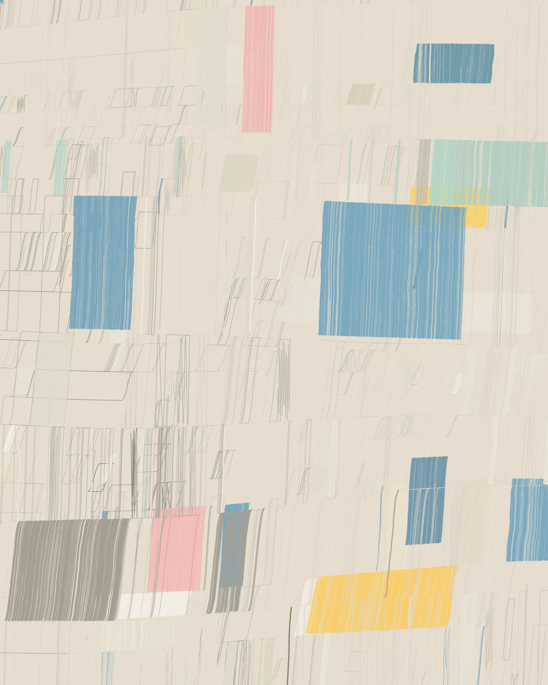 Incomplete Control is about letting go, allowing room for error and imperfection. It is a meditation on the relation between analogue and computational aesthetics. The output space is a continuous spectrum. Each iteration has its own character to discover and enjoy, if you are willing to give it the time.