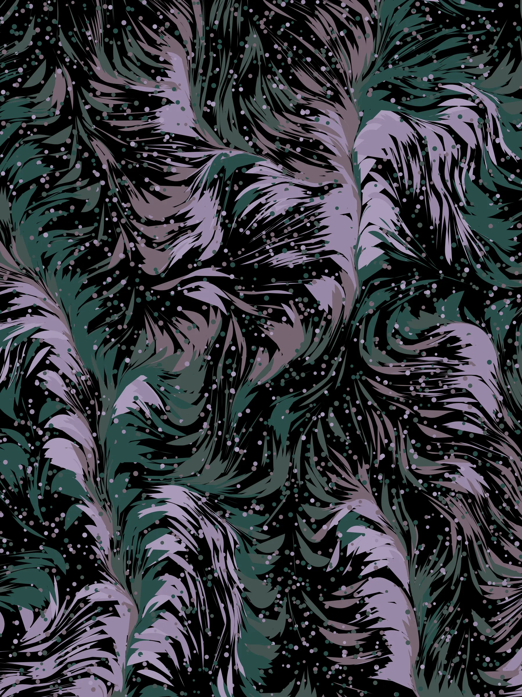 "Foliage" is a moment of pause. The project is born from the futile attempt to catch a breath of wind, the one that no one sees but everyone notices when the leaves hang trembling. Inspired by long days near the Rio de la Plata studying the wind, this series of 250 foliage is an exploration of how angles and colors can generate the illusion of movement and harmony. "Foliage" is inspired on wind data visualizations where the use of angles and vectors speak of a trajectory. Winds, like data, travel through our world leaving a trace;  this time hosted immutably on the Ethereum Blockchain.