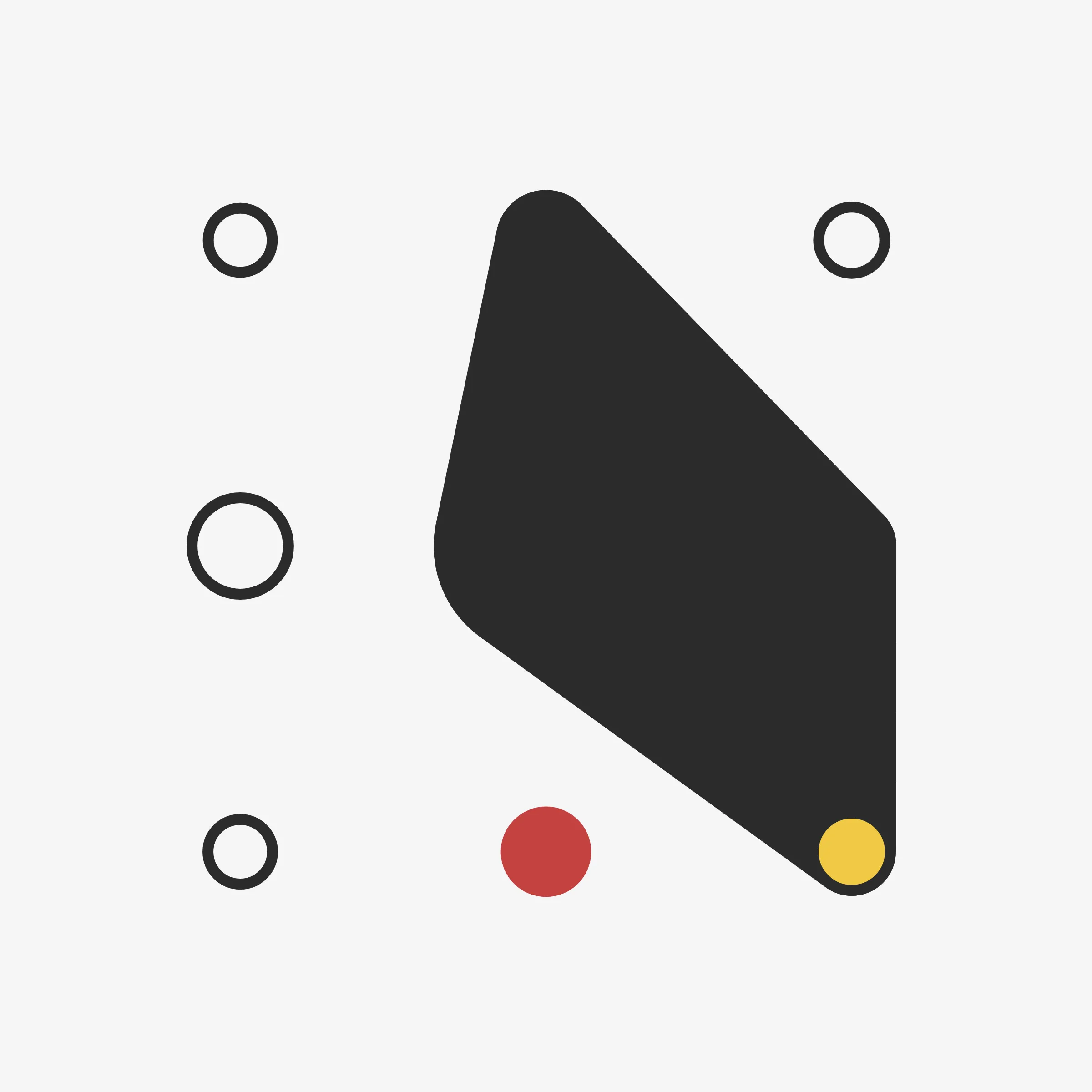 There are an almost infinite number of ways to wrap a string around a set of pegs. On the surface it may seem like a simple concept but prepare to be surprised and delighted at the variety of combinations the algorithm can produce. Each output from 'Ringers' is derived from a unique transaction hash and generated in Javascript in the browser. Feature variations include peg count, sizing, layout, wrap orientation, and a few colorful flourishes for good measure.