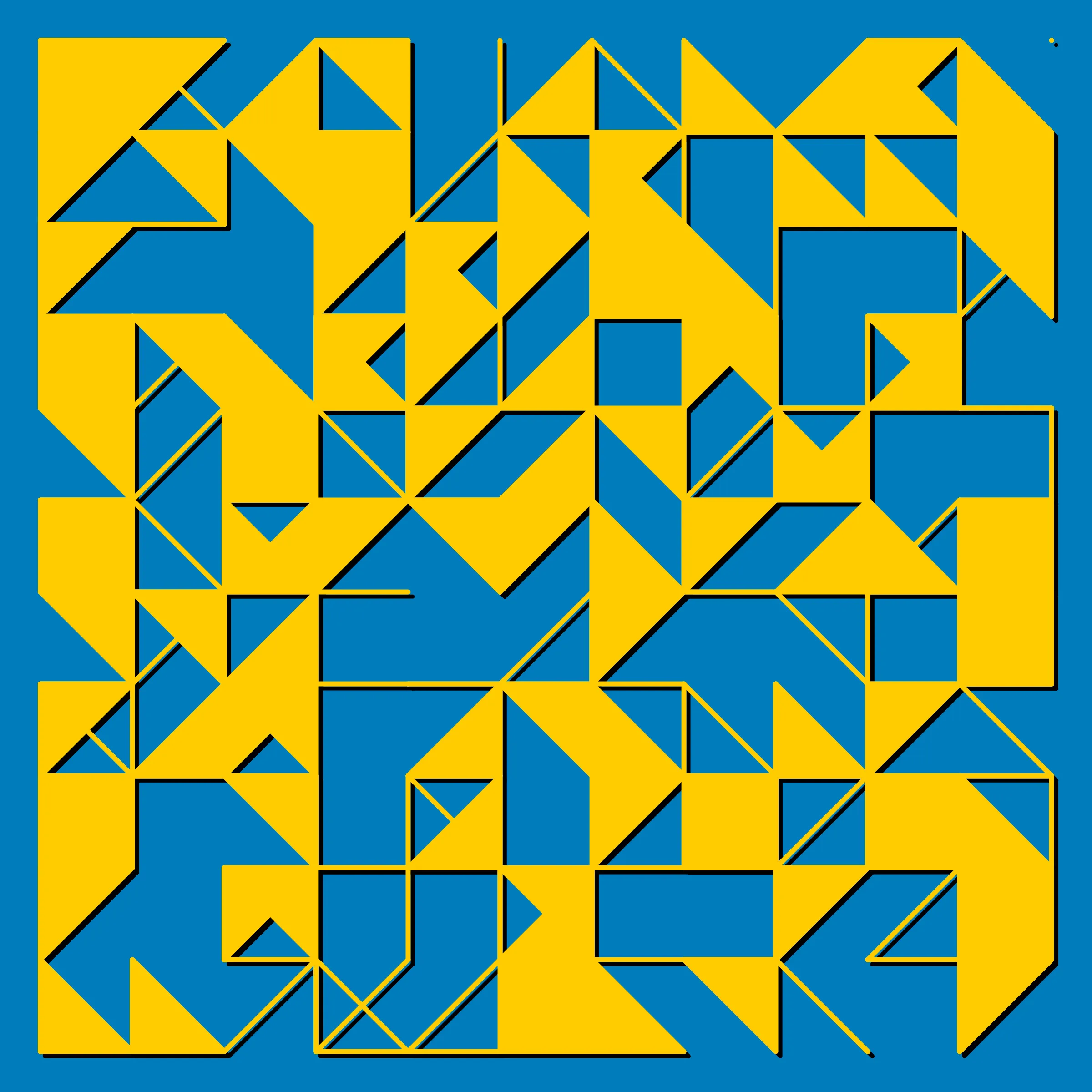 Simple rules - complex patterns. An exploration of abstract variation through generative symbols.
