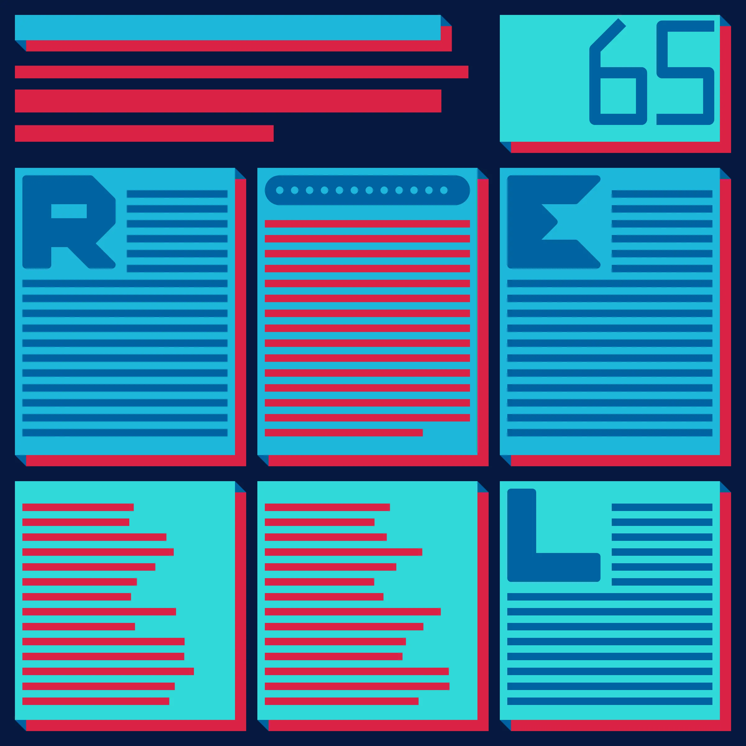 Gazettes is a generative art project by the Redlioneye Gazette team and Pxlq. The project pays tribute to print media and highlights classic formatting such as paragraph layouts, headings, variously styled texts, and images. We have mixed together our publication concept with classical journalism and generative art to deliver exciting, surprising, unique, and visually stunning
random creations on chain and forever.
