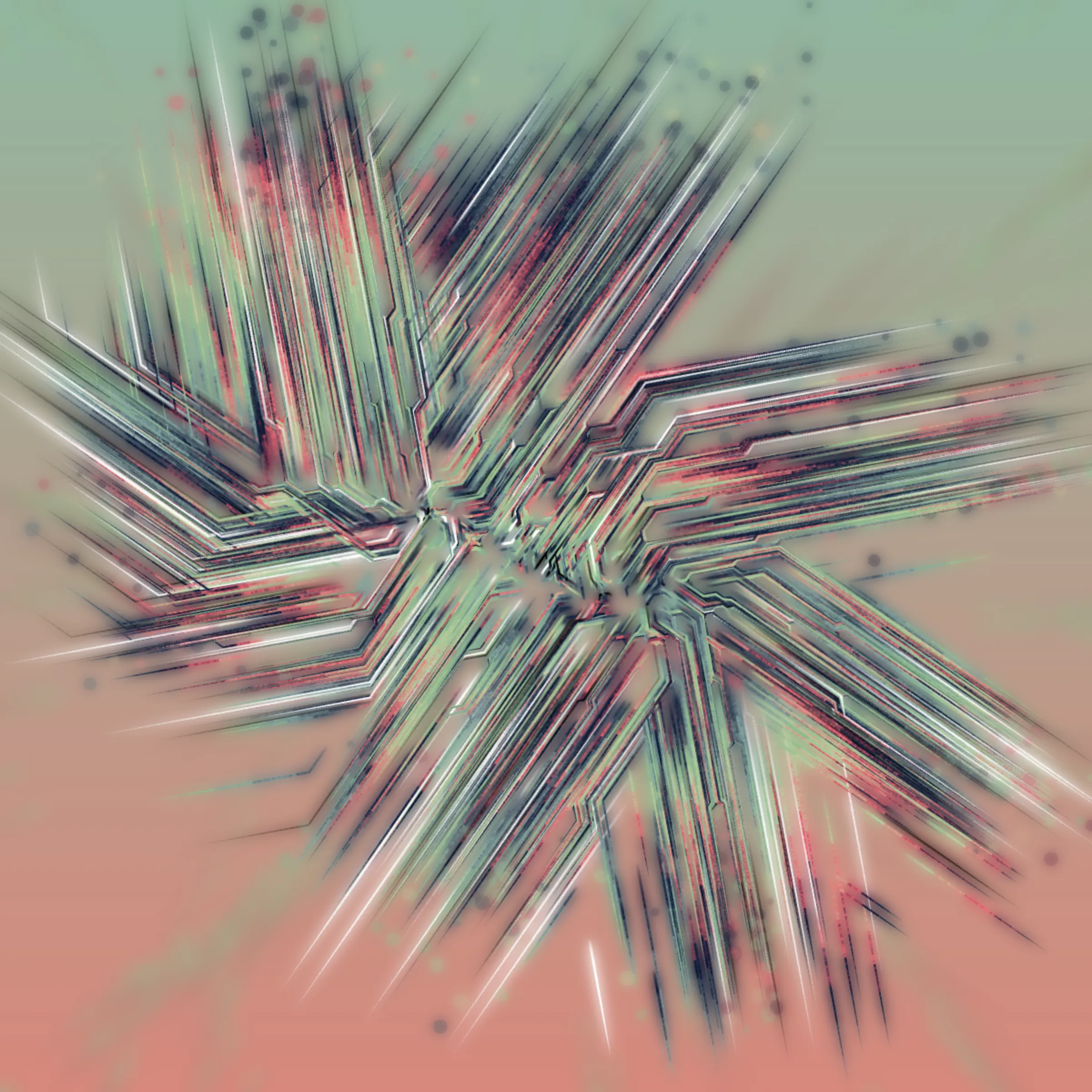 Those structures suddenly appeared, yet they don't talk to us. Yet.