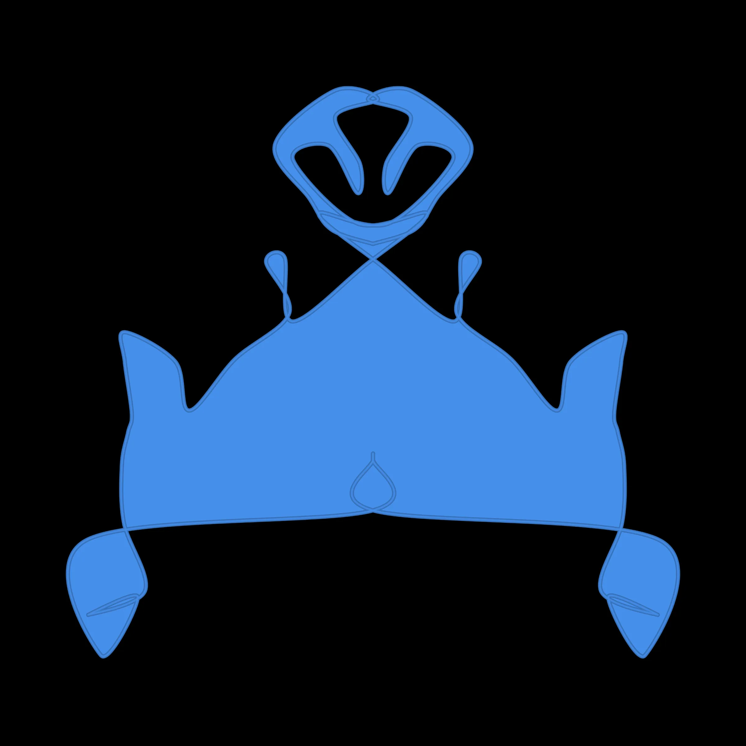 A cryptoart collectible series to indulge the irrepressible human compulsion for pareidolia. This algorithmic homage to Hermann Rorschach's inkblot perception test will help you externalize your inner world onto the sometimes elegant, sometimes inchoate curves of a unique, one-of-a-kind, ownable cryptoblot on the Ethereum blockchain. What will YOUR cryptoblot reveal about you?