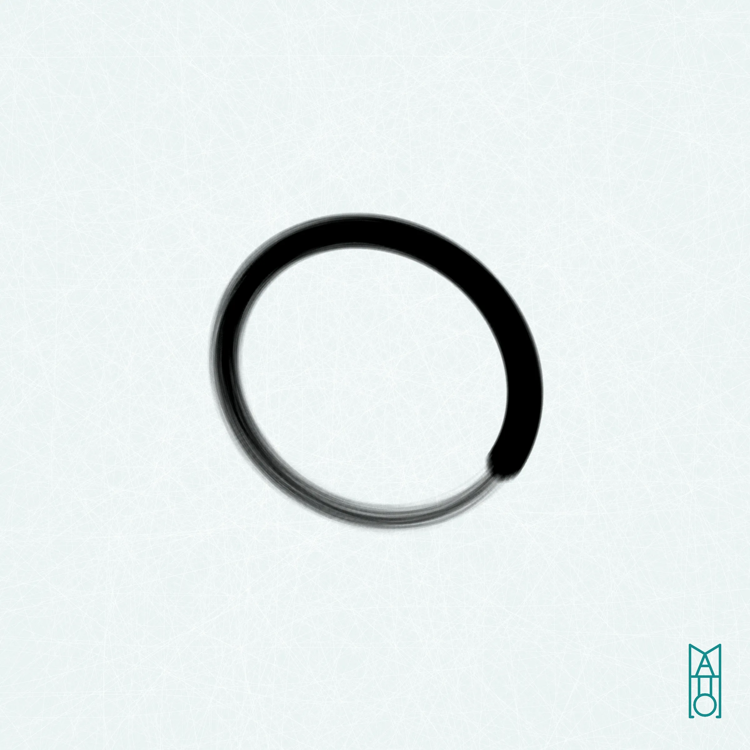 In Zen, ensō is a symbol that represents elegance and enlightenment. It is typically painted by hand in an uninhibited way, allowing for unexpected and beautiful results. Inspired by sumi-e (ink wash painting), this project mimics the practice of painting an ensō in ink by utilizing p5.js. Each generated image uses values from a unique transaction hash to determine paper, brush, ink, the quantity of ink held by each bristle, how quickly the ink flows, and more—all with the goal of creating a simple yet serendipitous painting.