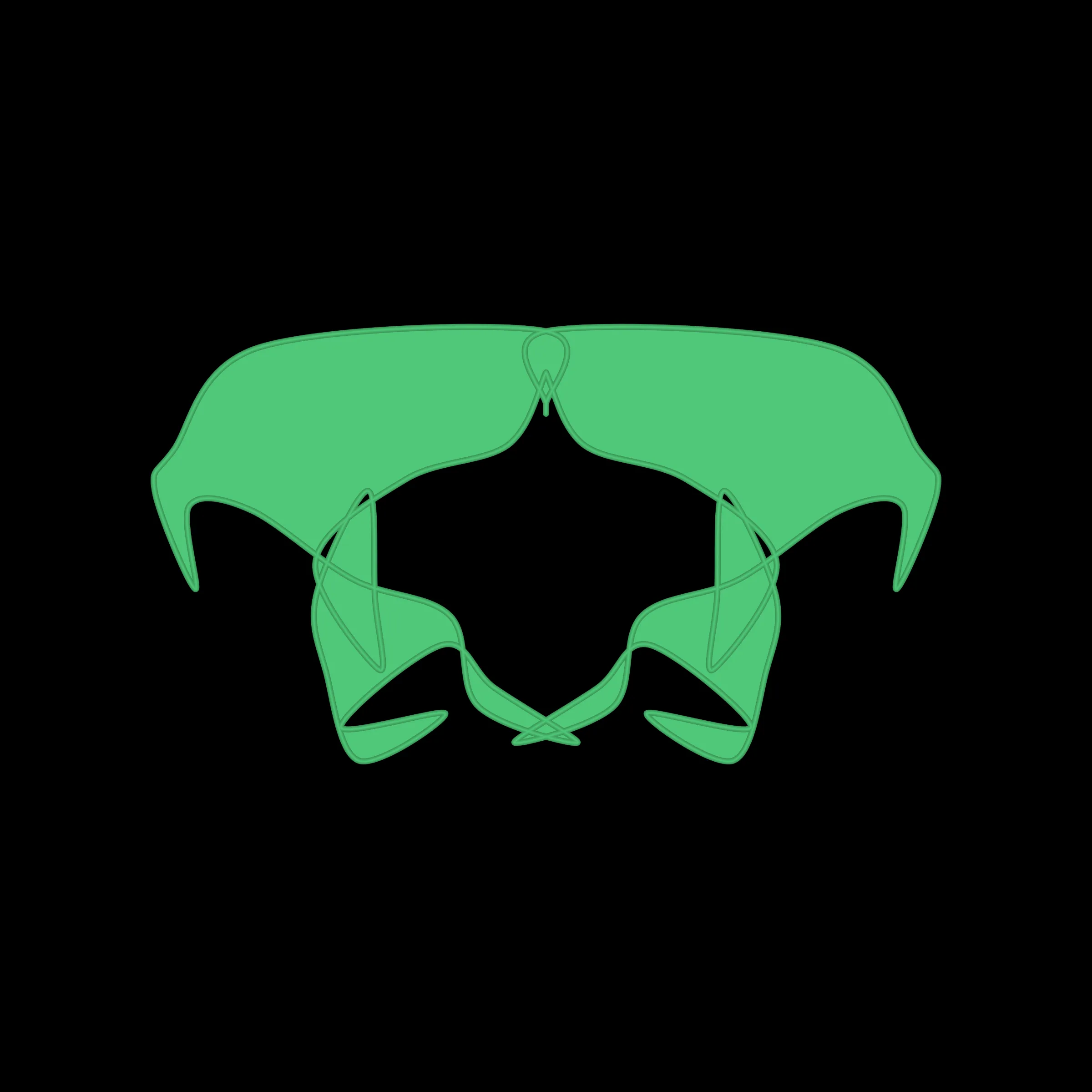 A cryptoart collectible series to indulge the irrepressible human compulsion for pareidolia. This algorithmic homage to Hermann Rorschach's inkblot perception test will help you externalize your inner world onto the sometimes elegant, sometimes inchoate curves of a unique, one-of-a-kind, ownable cryptoblot on the Ethereum blockchain. What will YOUR cryptoblot reveal about you?