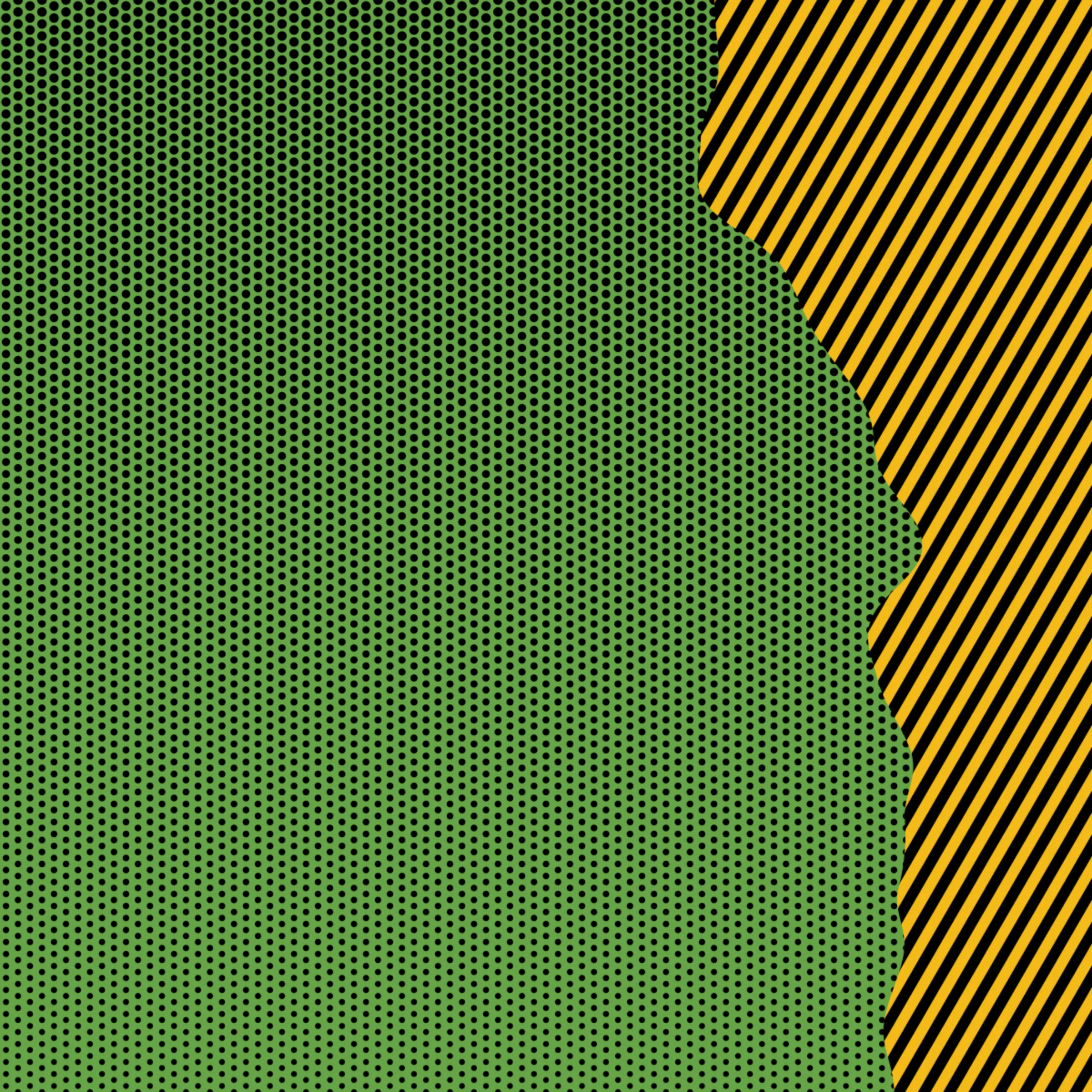 An ode to Roy Lichtenstein, incorporating his iconic version of Ben-Day dots, halftone dots, angled stripes, and solid color patches. Inspired by Roy's sea and landscape paintings, each artwork generates a unique combination of patterns, shapes, and colors.