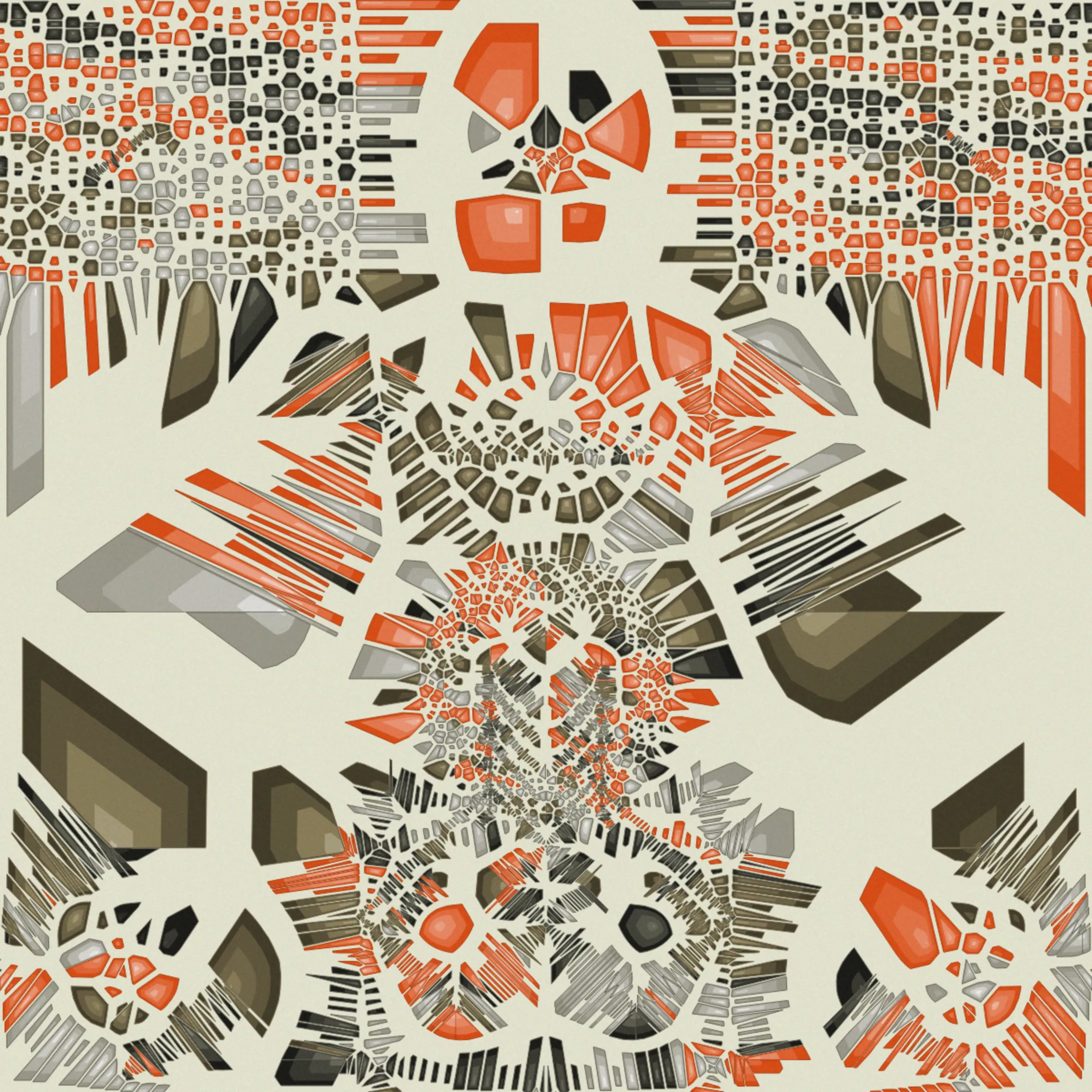 Is code art? Autology is a study of not only how we interpret art, but also how art can interpret itself. Each piece has its source code embedded imperceptibly within the image itself. Hence the source code is literally part of the artwork. With a little sleuthing, one can derive the source code from the image and vice versa in infinite recursion. Click 's' to save the image and then visit https://steganon.com/autology.html to decode it. Or if you are feeling technologically adventurous, try to develop your own tool to do the same.