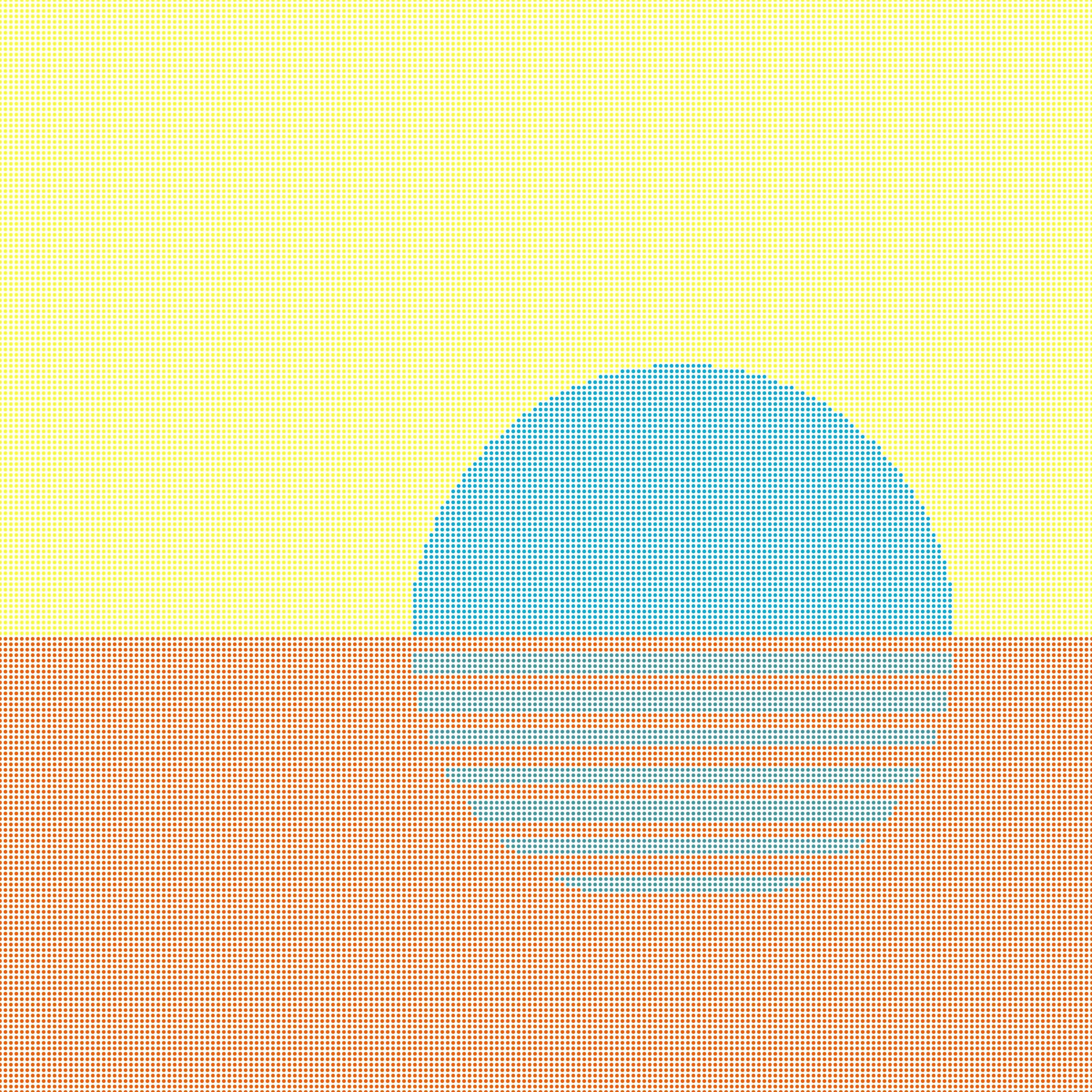 Beachy dreamscape vibes. 50% of the minting sales proceeds for Stipple Sunsets were directly sent to GiveDirectly, a non-profit that sends money directly to the worlds poorest and most in need–50% of subsequent artist royalties will be be donated to charities in the Rocky Mountain region.