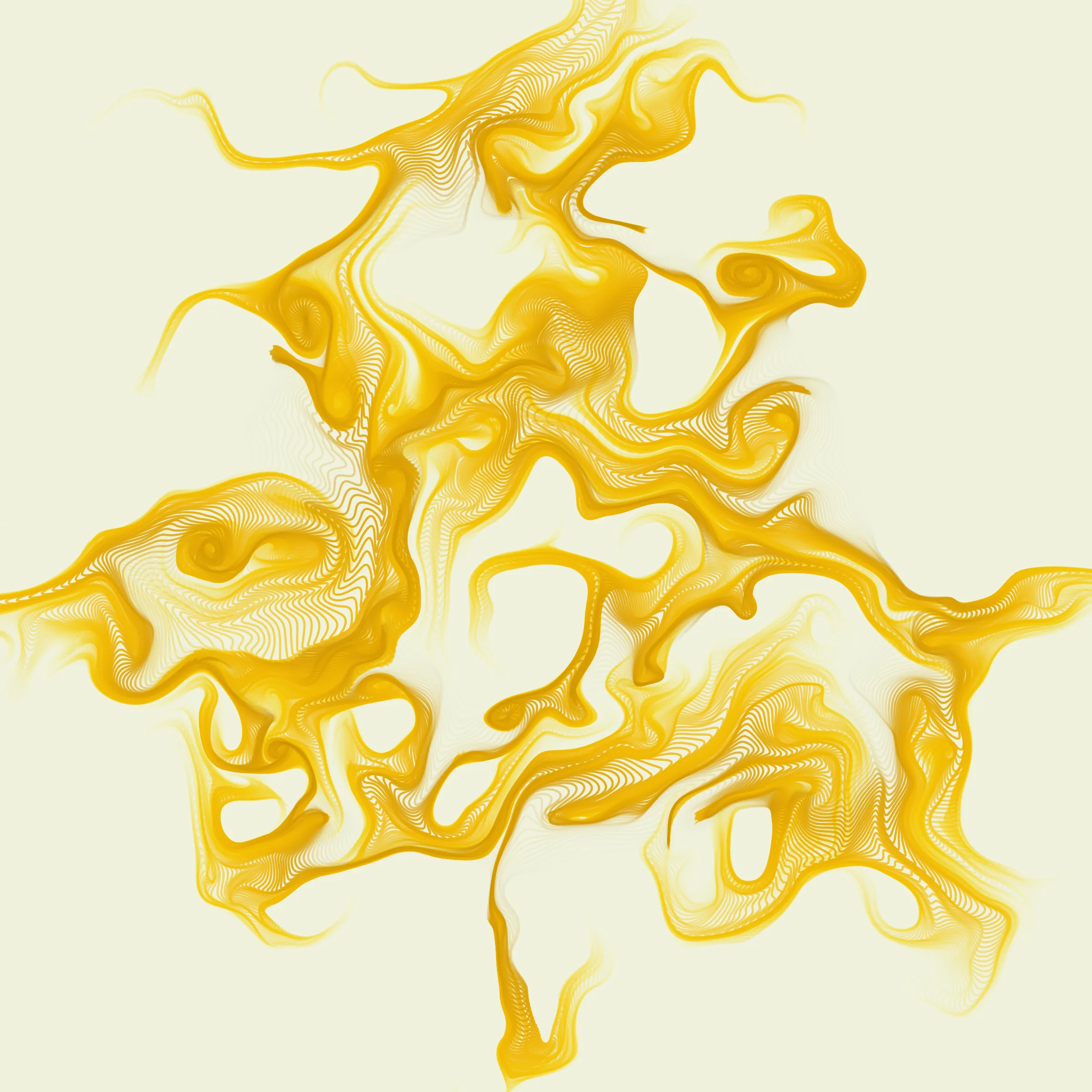 Rapture is a series exploring magical seals overflowing their boundaries, gradually dissolving into the surroundings. It is imagined as abstract iconography for a fictional mystic religion. Rapture is the conclusion of a system I have been working with and perfecting over several years and it is the first time that it is presented completely autonomous. The series consists of computationally heavy art pieces, with calculations happening while the seal shake to contain its powers. 25% of the proceeds from this project will go to the preservation of the Ecuadorian rainforest Bigai through Randers Rainforest Wildlife Foundation.